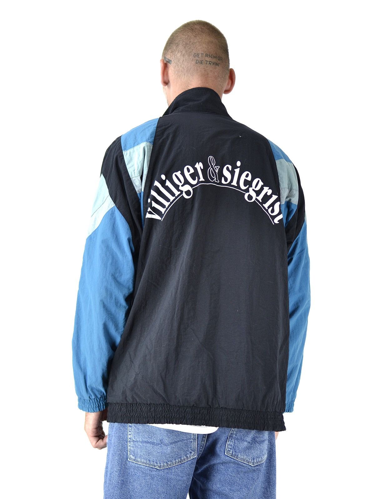 Adidas Vintage Adidas Light Nylon Track Jacket Size US L / EU 52-54 / 3 - 11 Thumbnail