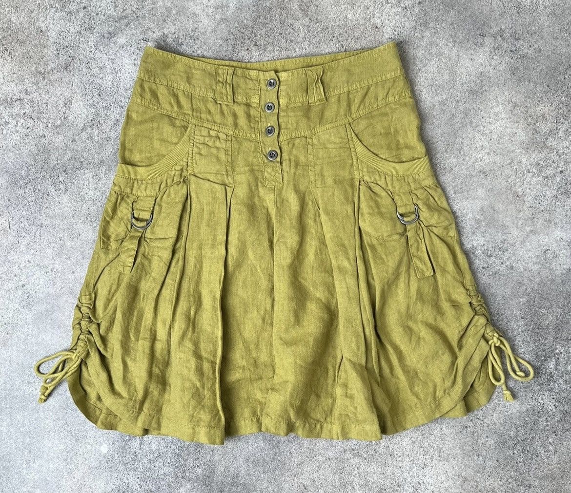 Japanese Brand × Vintage Vintage Japanese cargo skirt Size 28" / US 6 / IT 42 - 1 Thumbnail