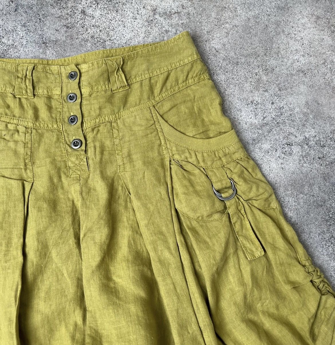 Japanese Brand × Vintage Vintage Japanese cargo skirt Size 28" / US 6 / IT 42 - 4 Thumbnail