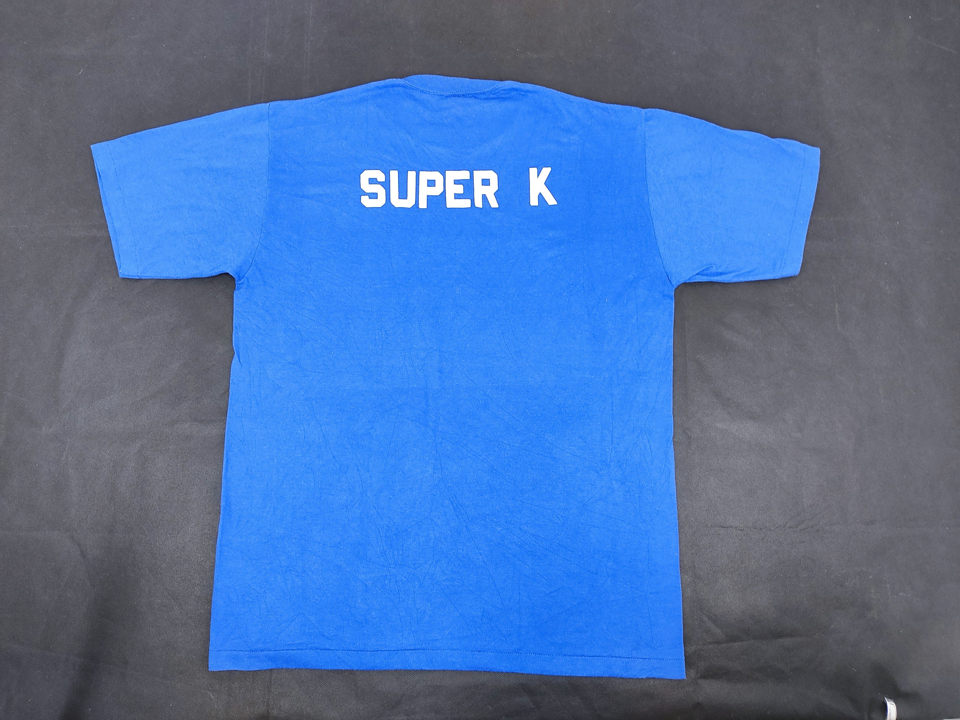 Vintage Vintage 80s Super K 50/50 Plain Tee by Wolf and Sons Size US L / EU 52-54 / 3 - 2 Thumbnail