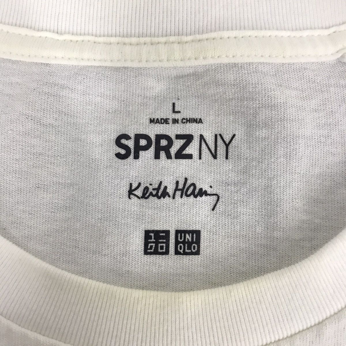 Japanese Brand SPRZNY Keith Haring Love USA Box Logo Design Printed Style Size US M / EU 48-50 / 2 - 3 Thumbnail