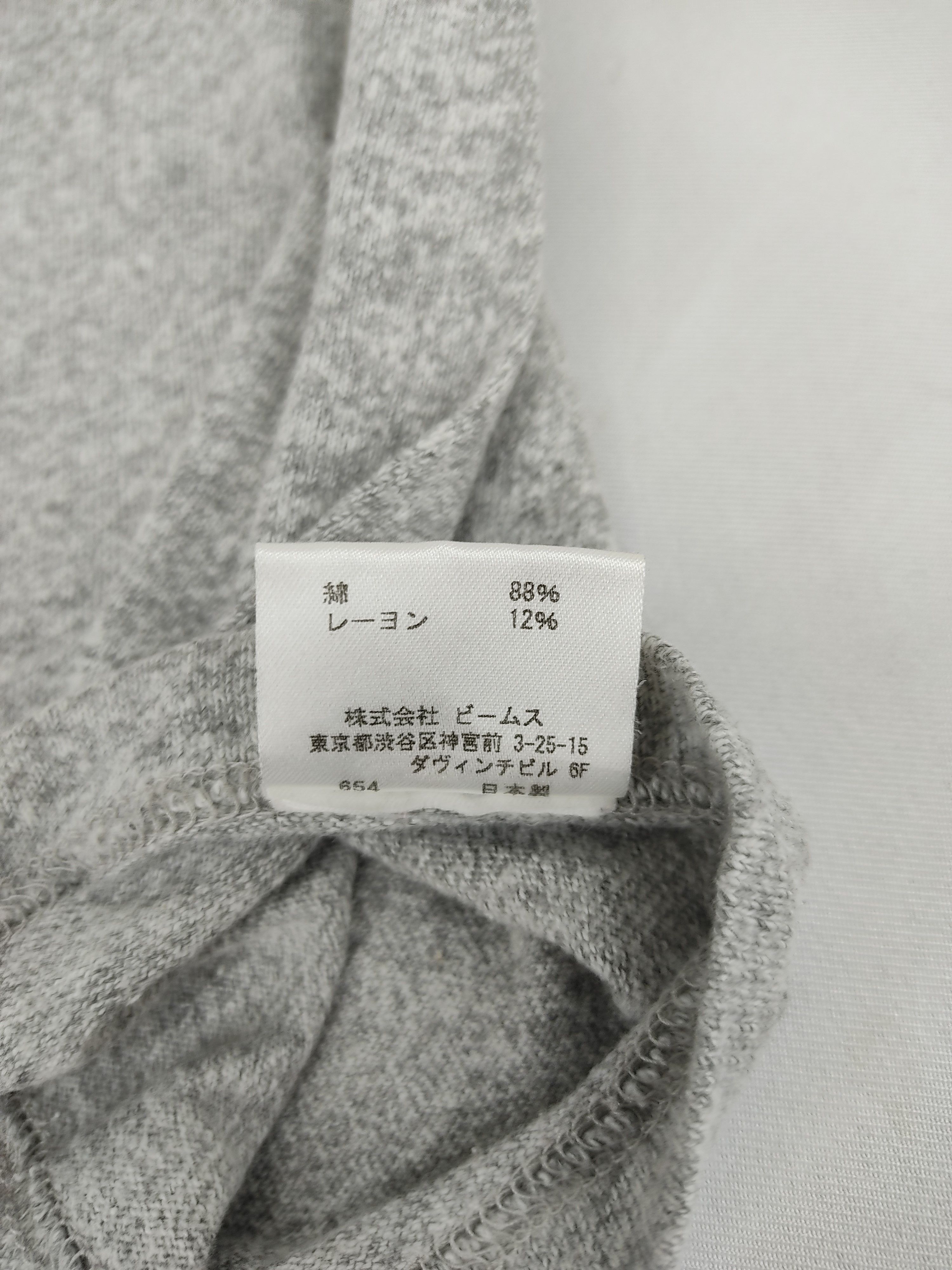 Japanese Brand Vintage Beams Boys Lacrosse #8 Spell Out Tee Size XS / US 0-2 / IT 36-38 - 5 Thumbnail