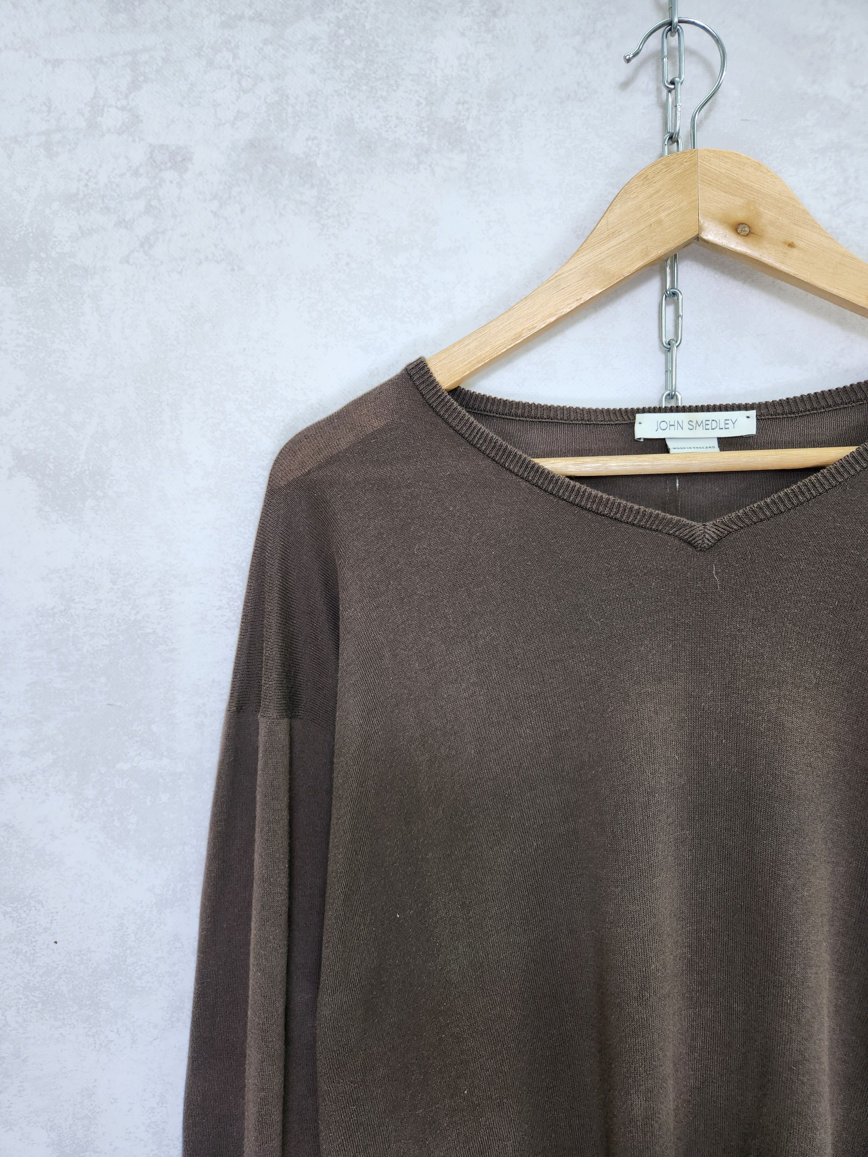 John Smedley John Smedley merino jumper sweater Size US XL / EU 56 / 4 - 4 Thumbnail