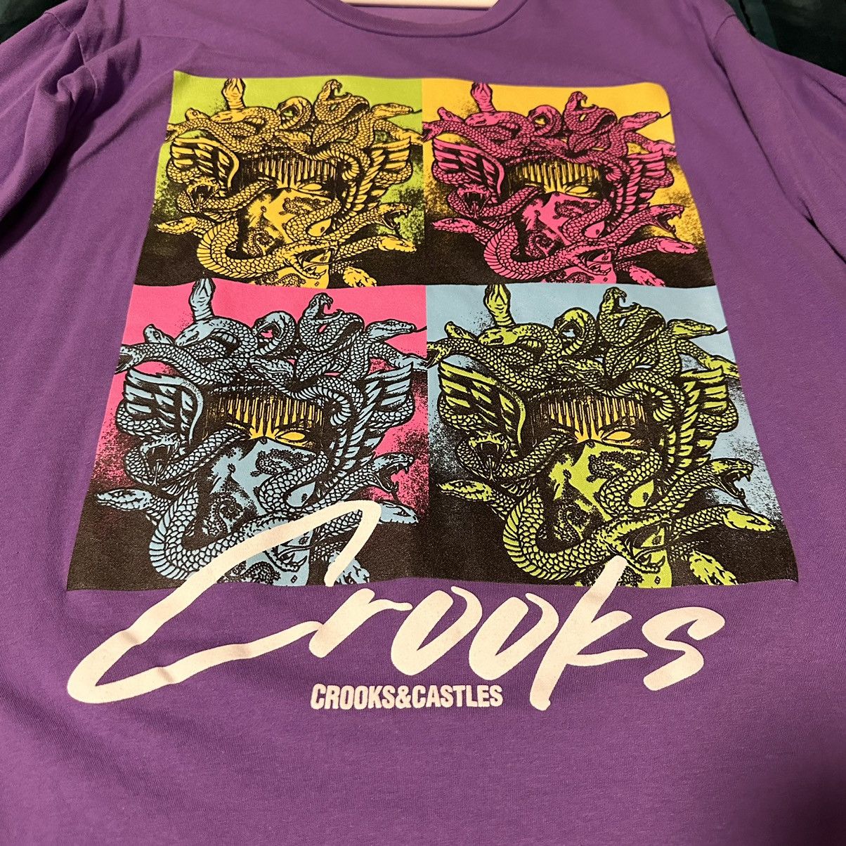 Crooks & Castles Multi color Medusa Tee Size US L / EU 52-54 / 3 - 2 Thumbnail