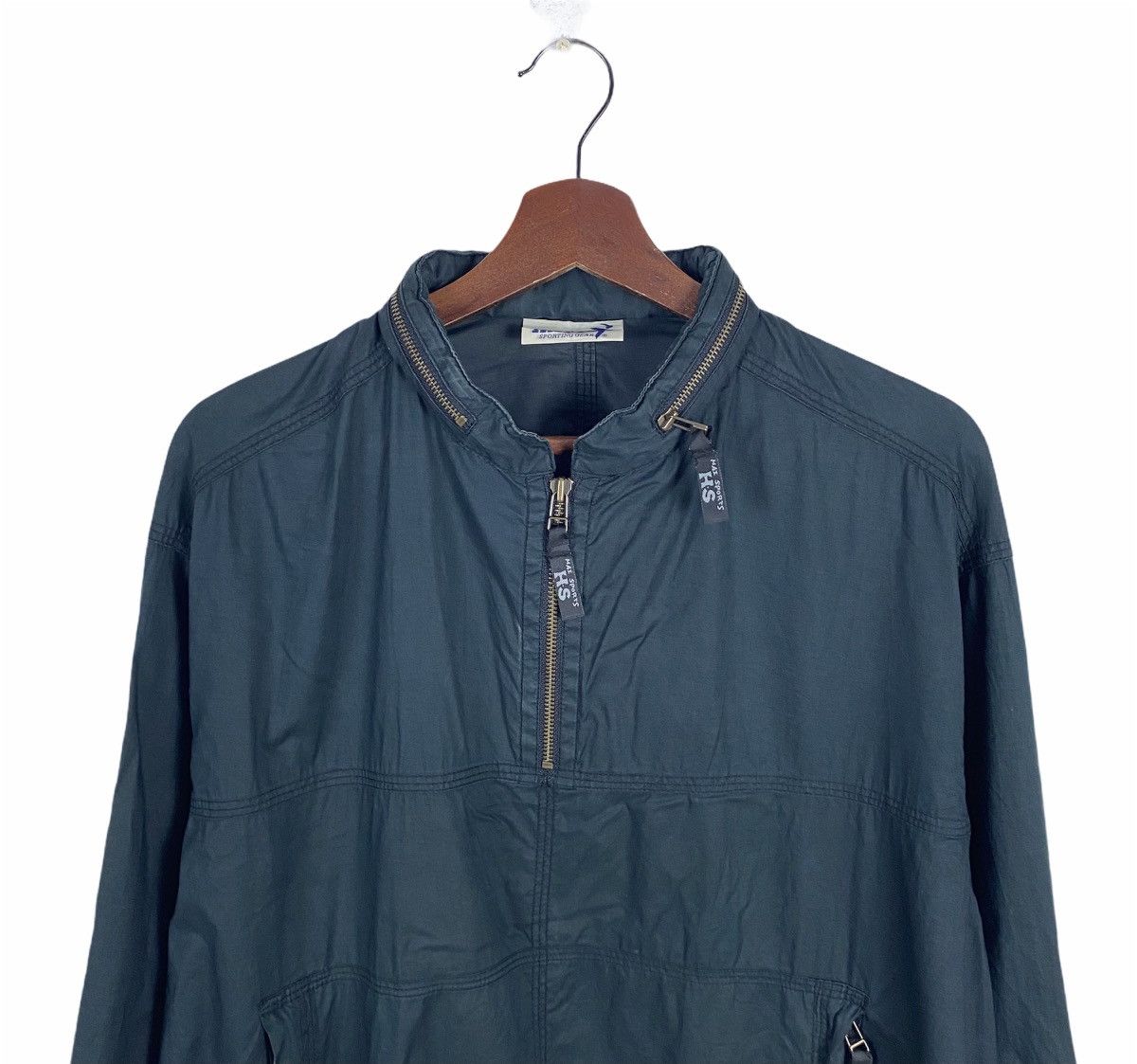 Hai Sporting Gear Hai Sporting Gear by Issey Miyake black jacket Size US L / EU 52-54 / 3 - 3 Thumbnail