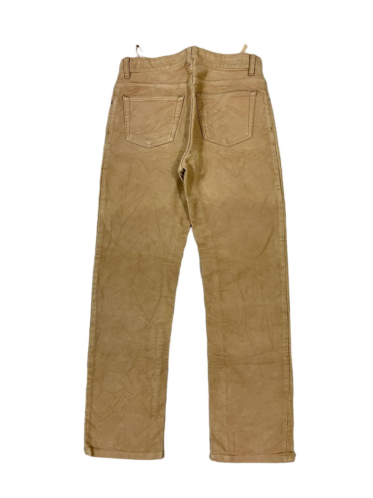 Helmut Lang GRAIL🔥90s Helmut Lang Moleskin Bondage Biker Denim Pants Size US 29 - 2 Thumbnail