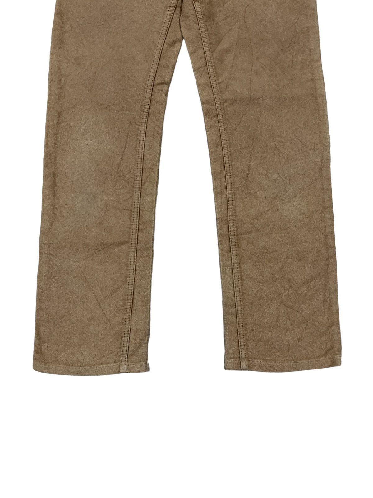 Helmut Lang GRAIL🔥90s Helmut Lang Moleskin Bondage Biker Denim Pants Size US 29 - 5 Thumbnail
