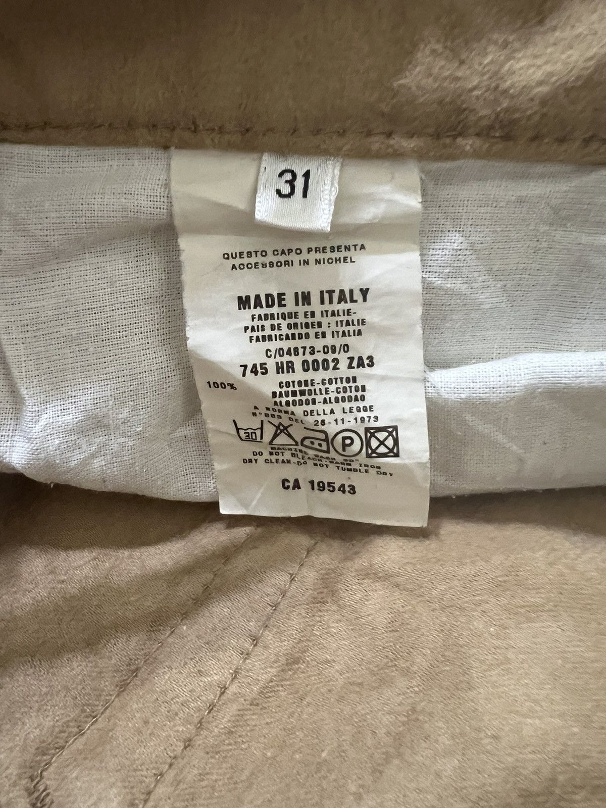 Helmut Lang GRAIL🔥90s Helmut Lang Moleskin Bondage Biker Denim Pants Size US 29 - 8 Thumbnail