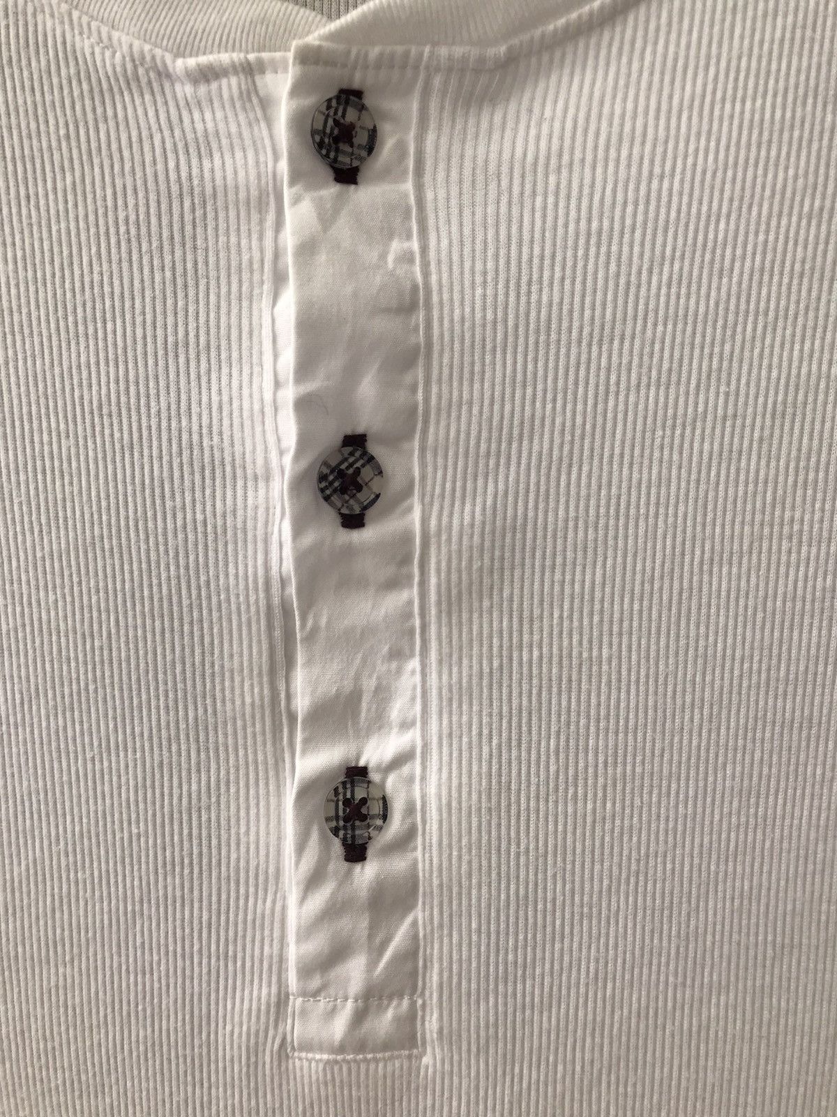 Burberry × Burberry Prorsum Burberry Burberrys Black Label Half Button Made In Japan Size US S / EU 44-46 / 1 - 4 Thumbnail
