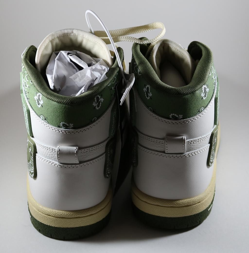 Amiri Amiri Skel Top Bandana Print Hi Sneakers 42 43 Size US 10 / EU 43 - 4 Thumbnail