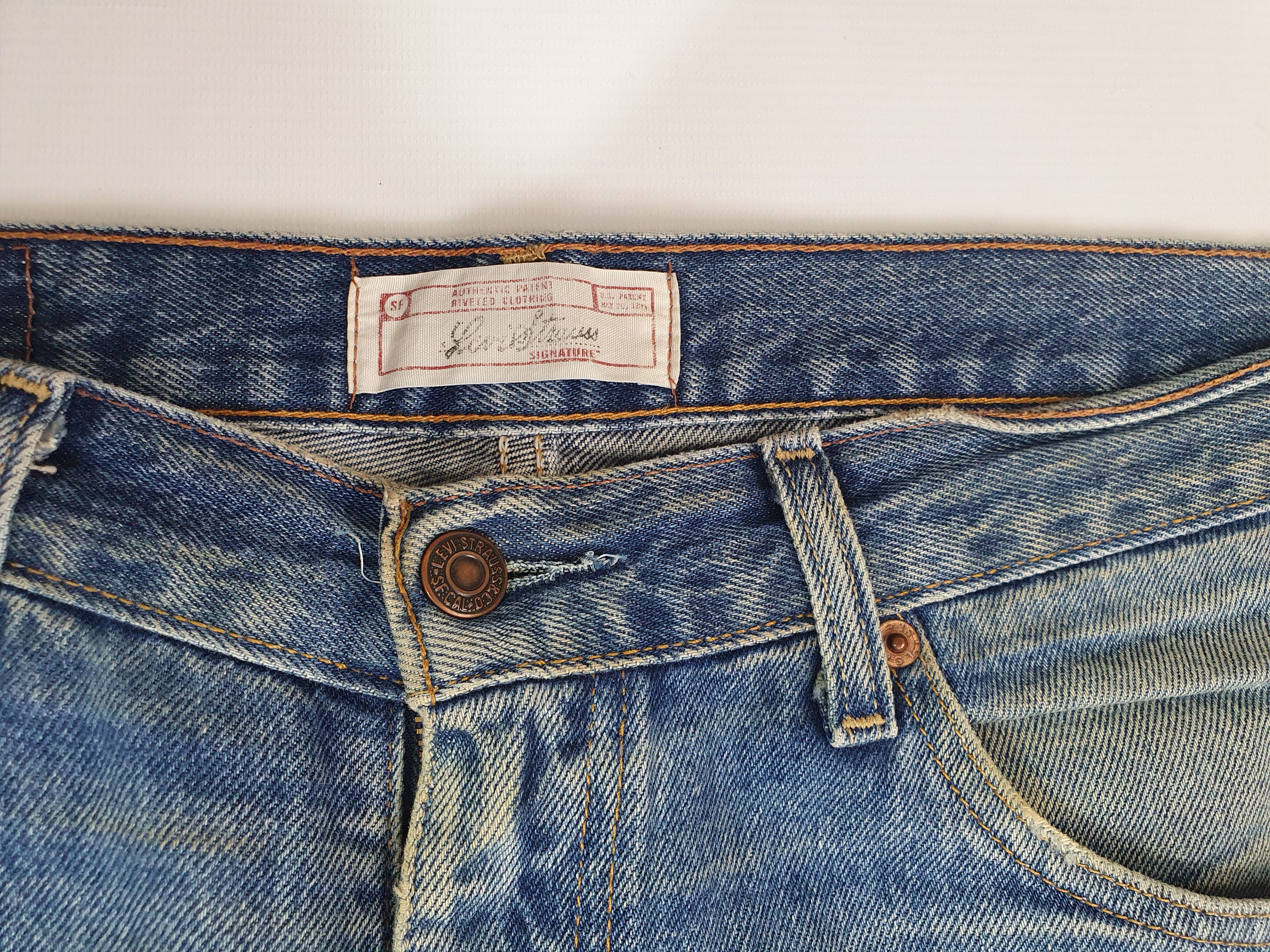 Levi's × Levi's Vintage Clothing × Vintage Vintage Levi's Signature Dirty Denim jeans Size US 33 - 11 Thumbnail