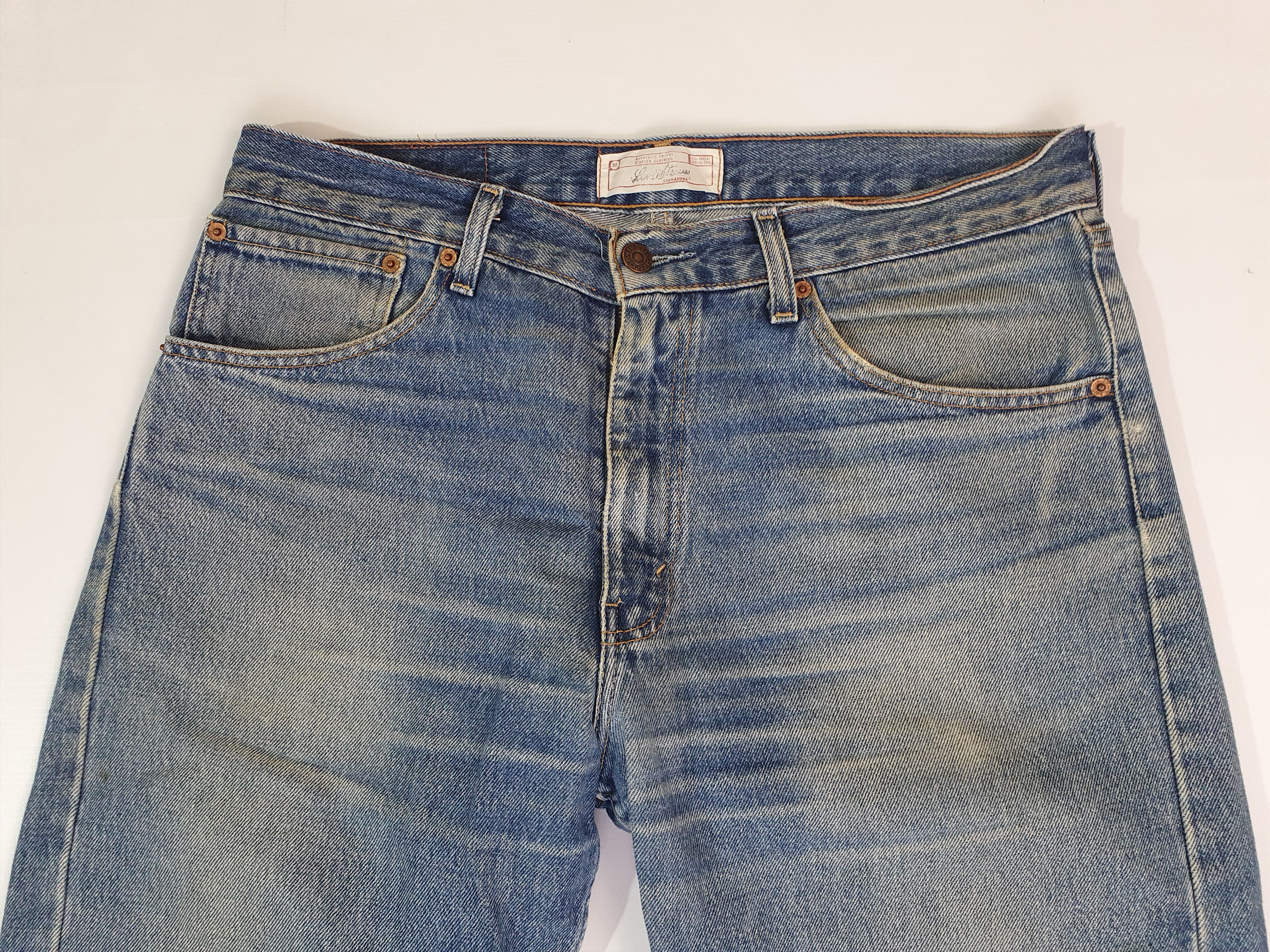 Levi's × Levi's Vintage Clothing × Vintage Vintage Levi's Signature Dirty Denim jeans Size US 33 - 10 Thumbnail