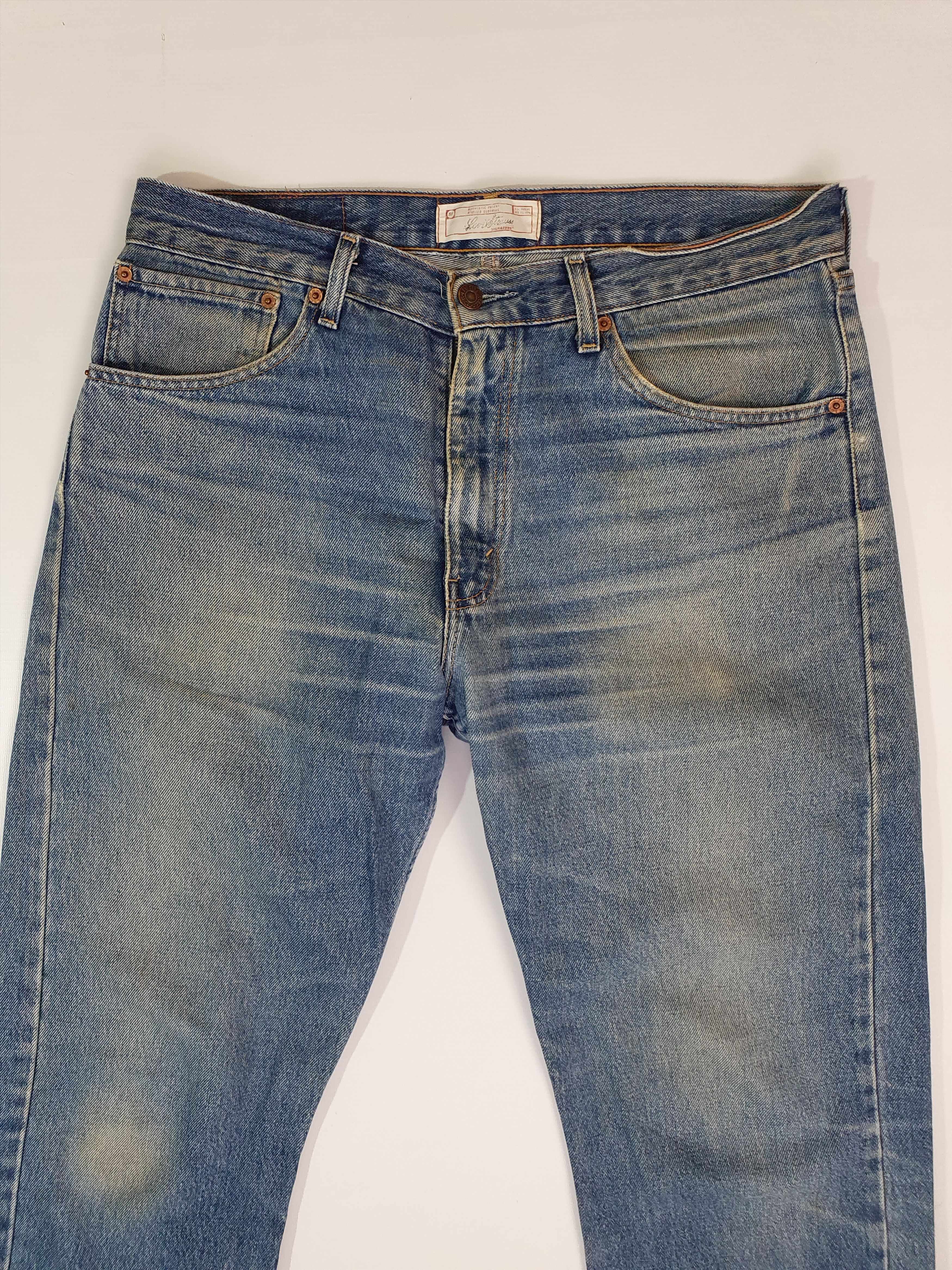 Levi's × Levi's Vintage Clothing × Vintage Vintage Levi's Signature Dirty Denim jeans Size US 33 - 9 Thumbnail
