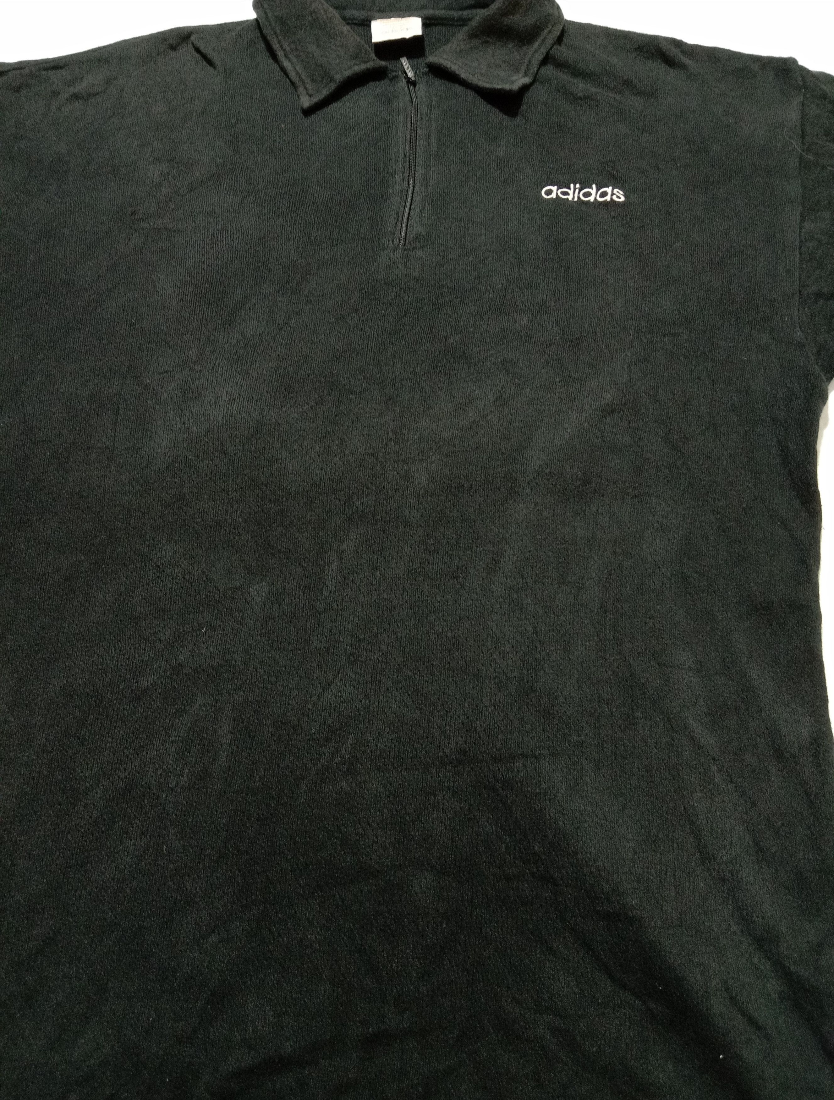 Adidas × Vintage Vintage Adidas Polo Tee Embroidery Spell Out Logo Size US L / EU 52-54 / 3 - 10 Thumbnail