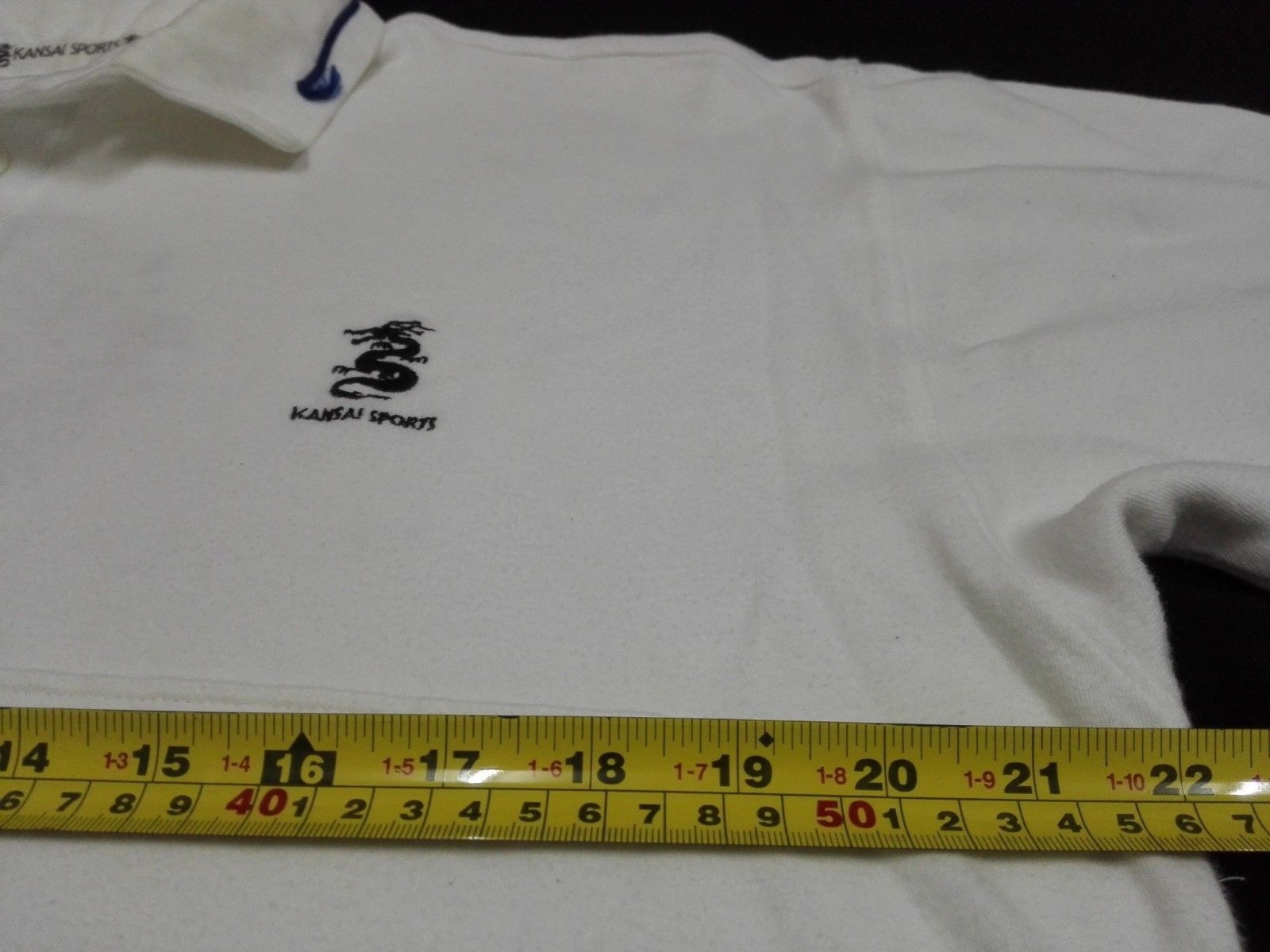 Japanese Brand KANSAI YAMAMOTO Sports Polo Dragon Embroidery Tee Size US L / EU 52-54 / 3 - 9 Thumbnail