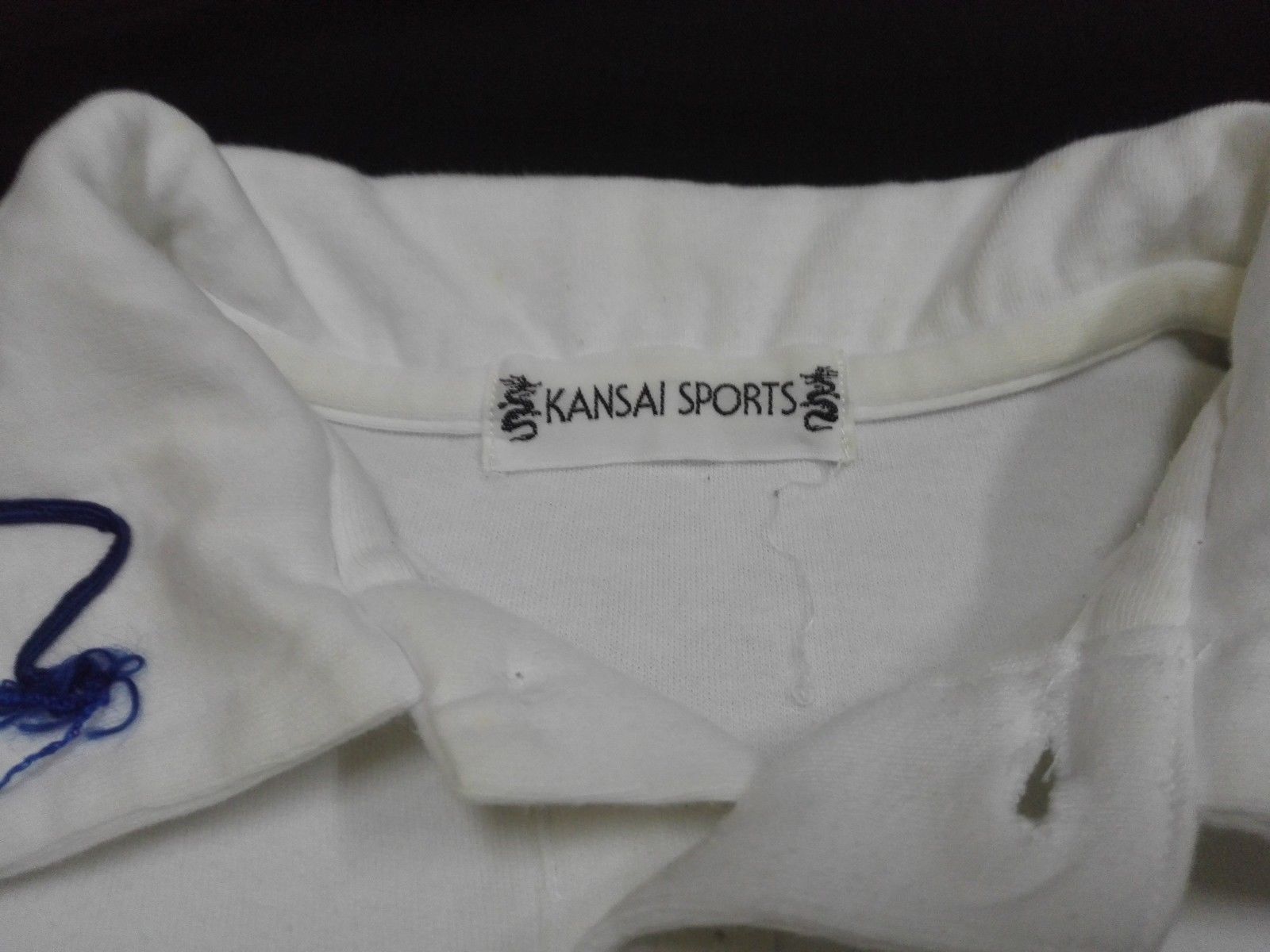 Japanese Brand KANSAI YAMAMOTO Sports Polo Dragon Embroidery Tee Size US L / EU 52-54 / 3 - 4 Thumbnail