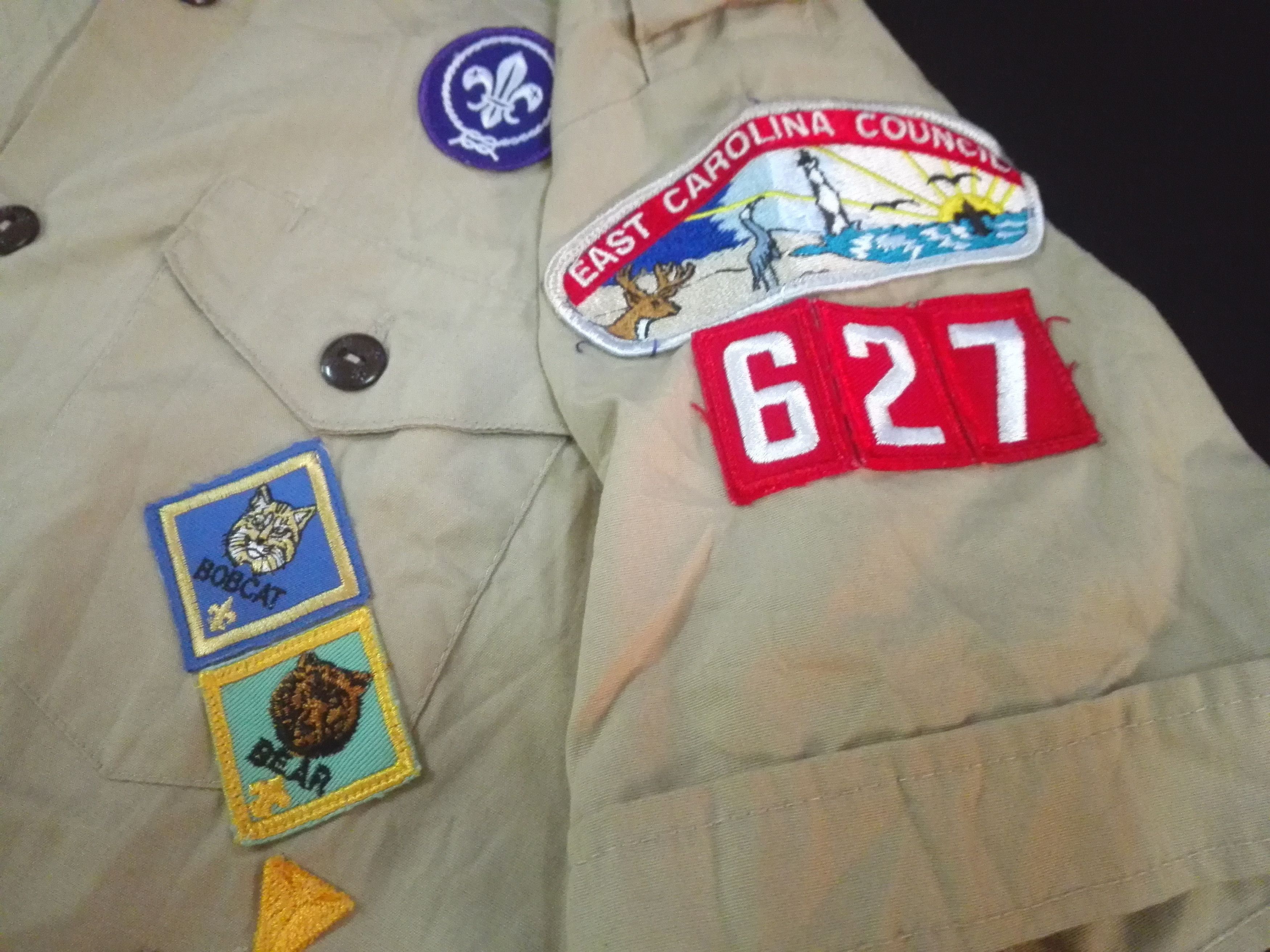 Vintage Vintage BOY SCOUTS OF AMERICA UNIFORM SHIRT Size US S / EU 44-46 / 1 - 3 Thumbnail