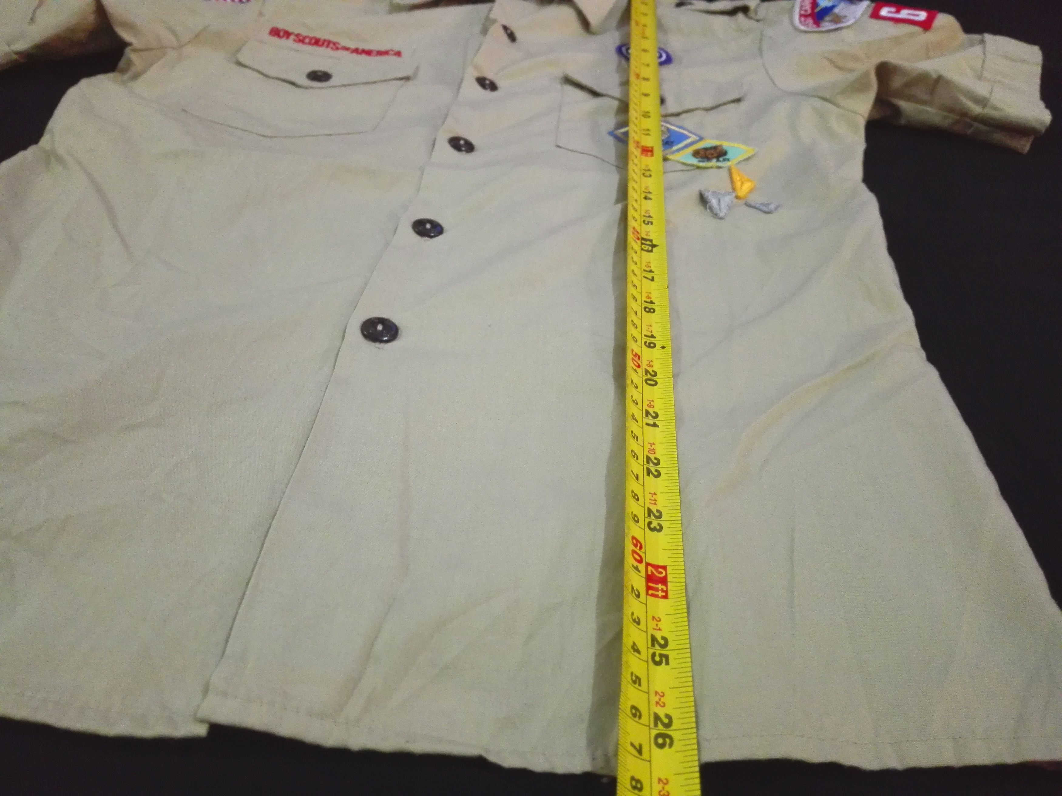Vintage Vintage BOY SCOUTS OF AMERICA UNIFORM SHIRT Size US S / EU 44-46 / 1 - 7 Thumbnail