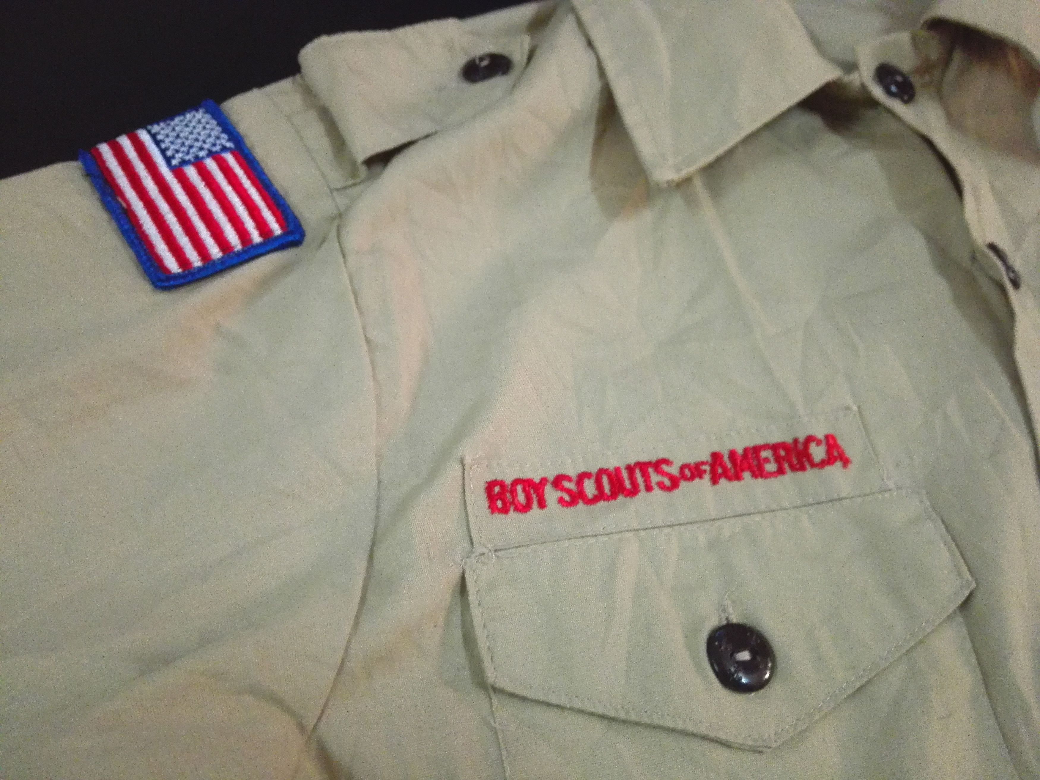 Vintage Vintage BOY SCOUTS OF AMERICA UNIFORM SHIRT Size US S / EU 44-46 / 1 - 4 Thumbnail