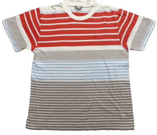 Vintage 70s 80s Hang Ten Striped Suffer Skate Tee