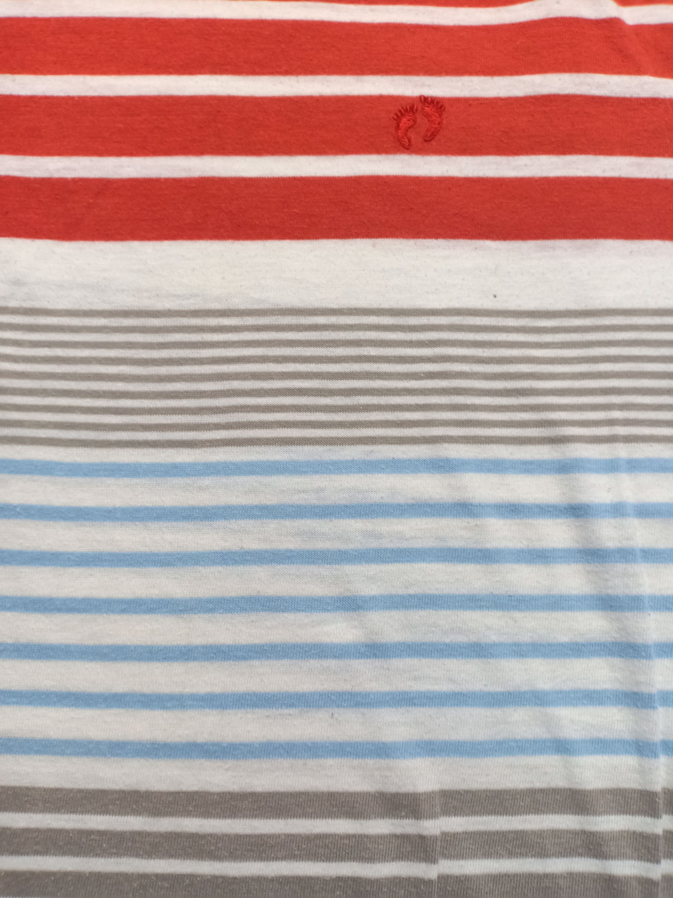 Hang Ten Vintage 70s 80s Hang Ten Striped Suffer / Skate Tee Size US S / EU 44-46 / 1 - 3 Thumbnail