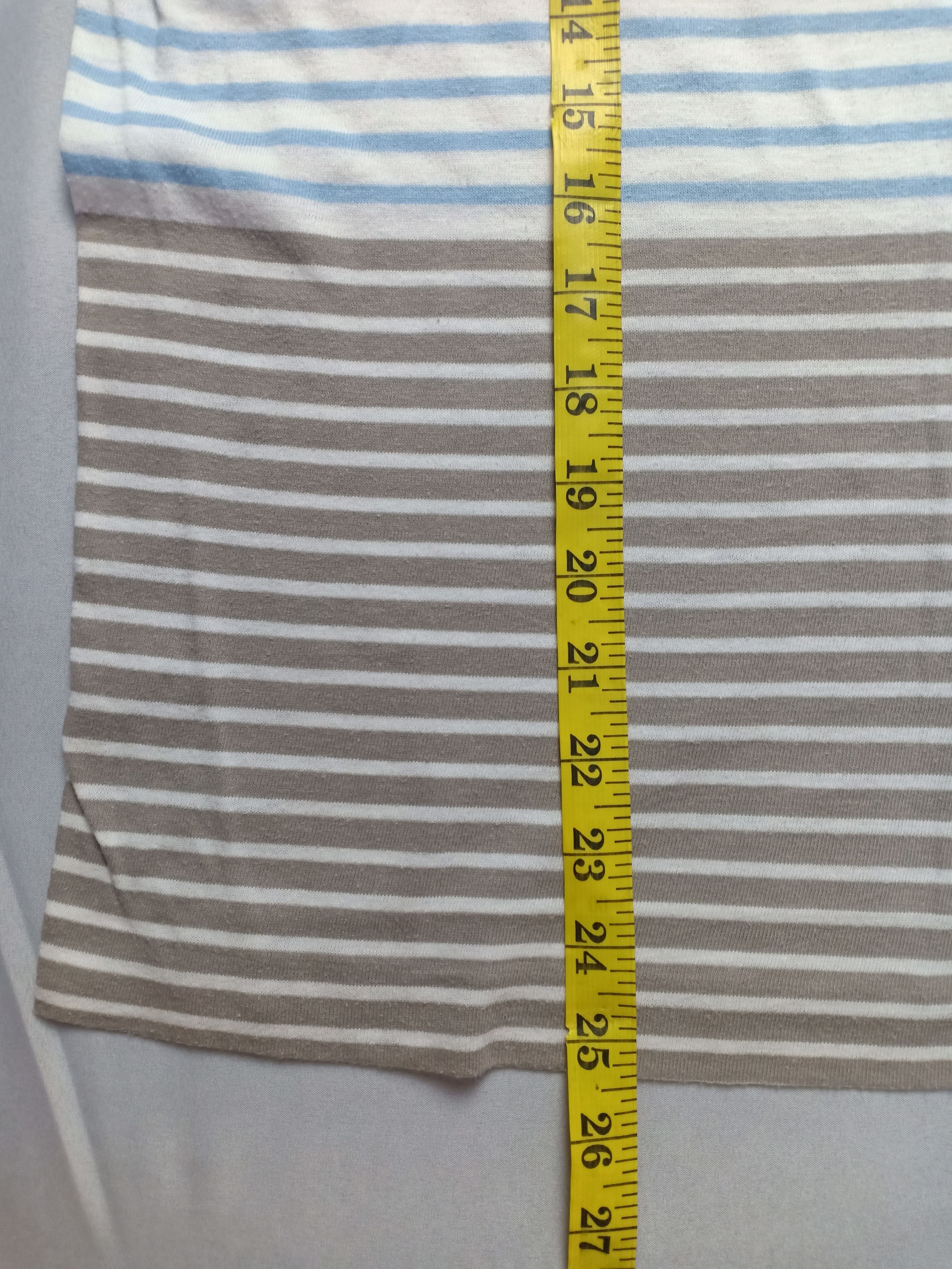 Hang Ten Vintage 70s 80s Hang Ten Striped Suffer / Skate Tee Size US S / EU 44-46 / 1 - 8 Thumbnail