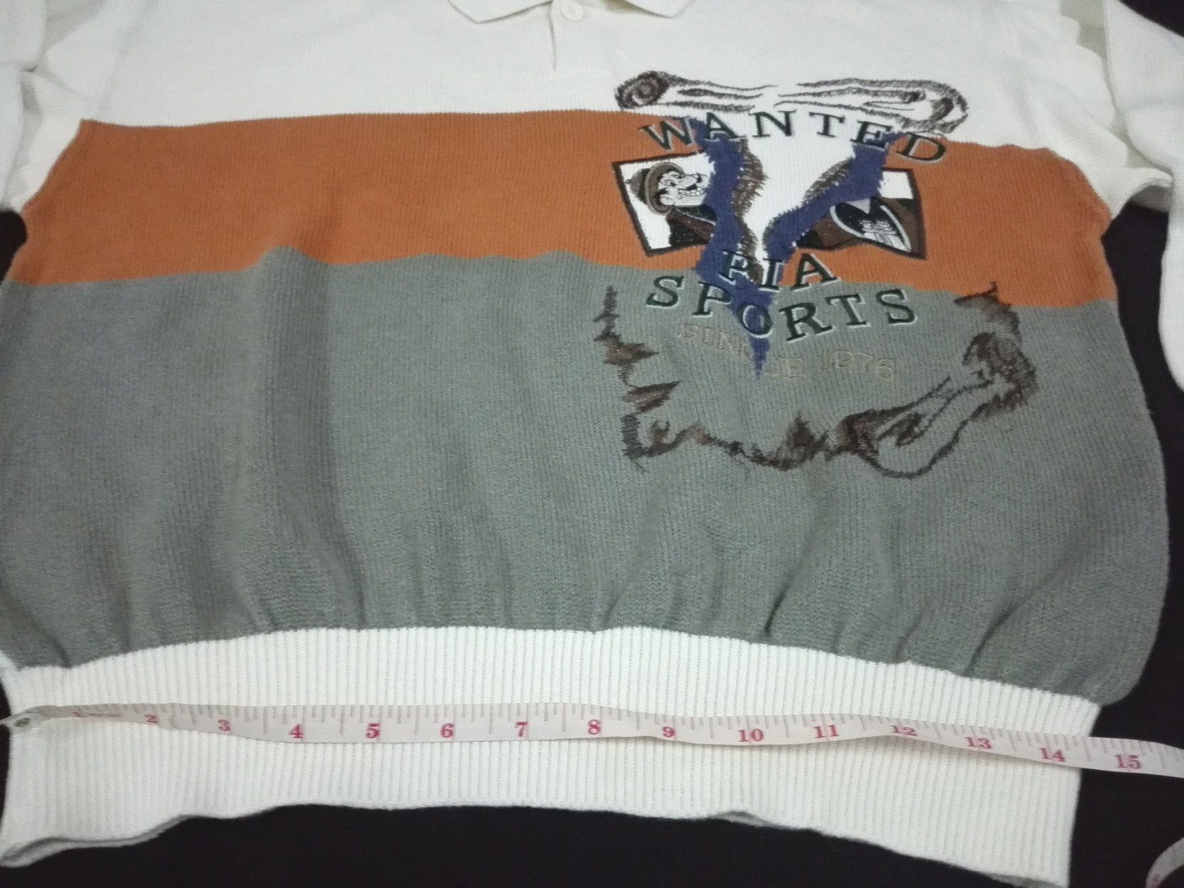 Japanese Brand × Vintage VINTAGE 90s PIA SPORTS Big Logo Embroidery Sweatshirt Size US M / EU 48-50 / 2 - 2 Thumbnail