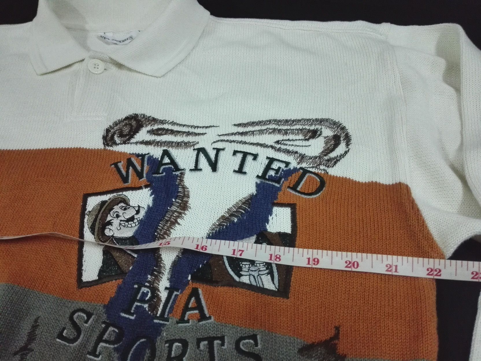 Japanese Brand × Vintage VINTAGE 90s PIA SPORTS Big Logo Embroidery Sweatshirt Size US M / EU 48-50 / 2 - 8 Thumbnail