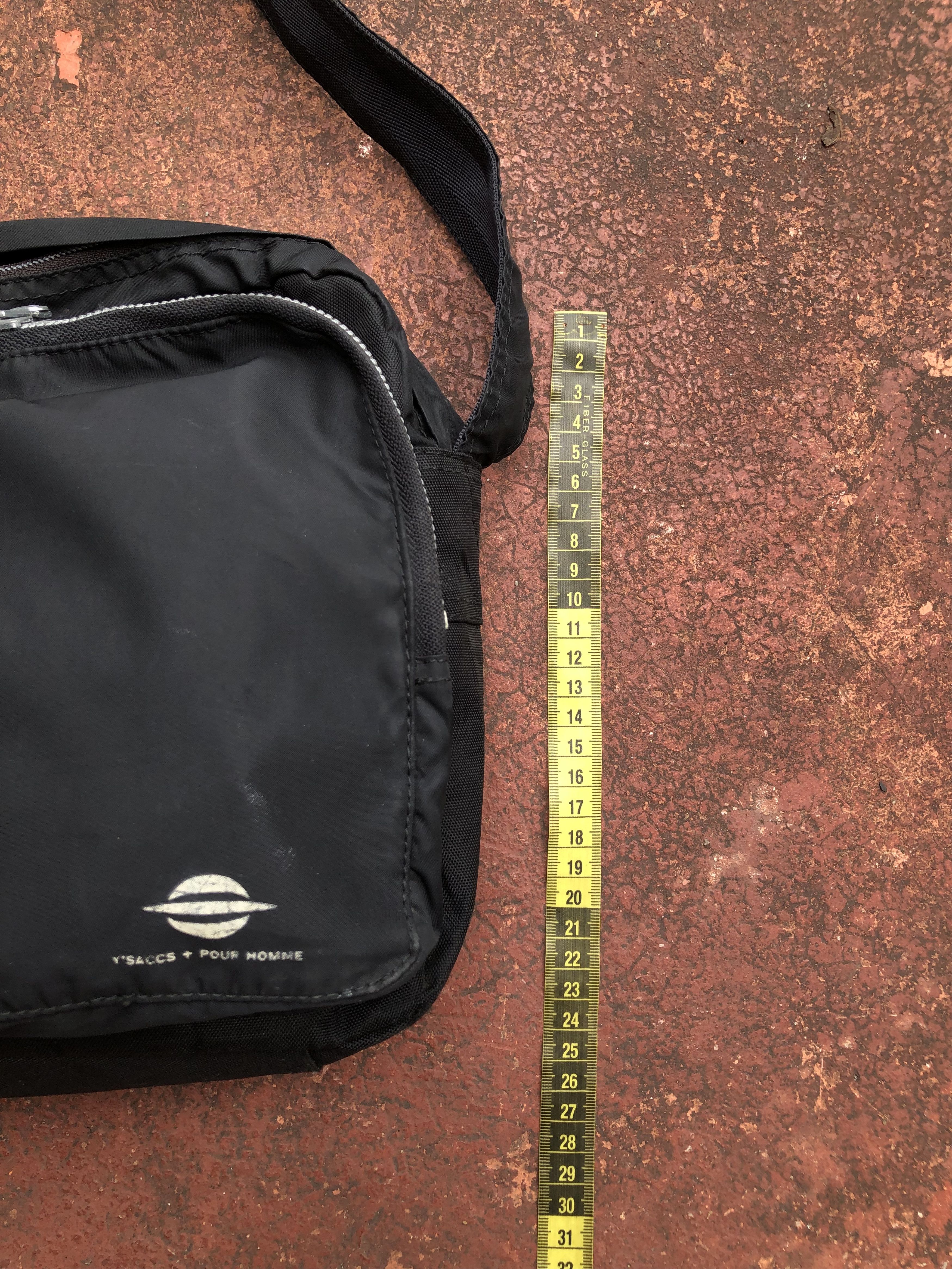 Yohji Yamamoto RARE🔥VINTAGE YOHJI Y’SACCS + POUR HOMME SMALL MESSENGER BAG Size ONE SIZE - 14 Thumbnail