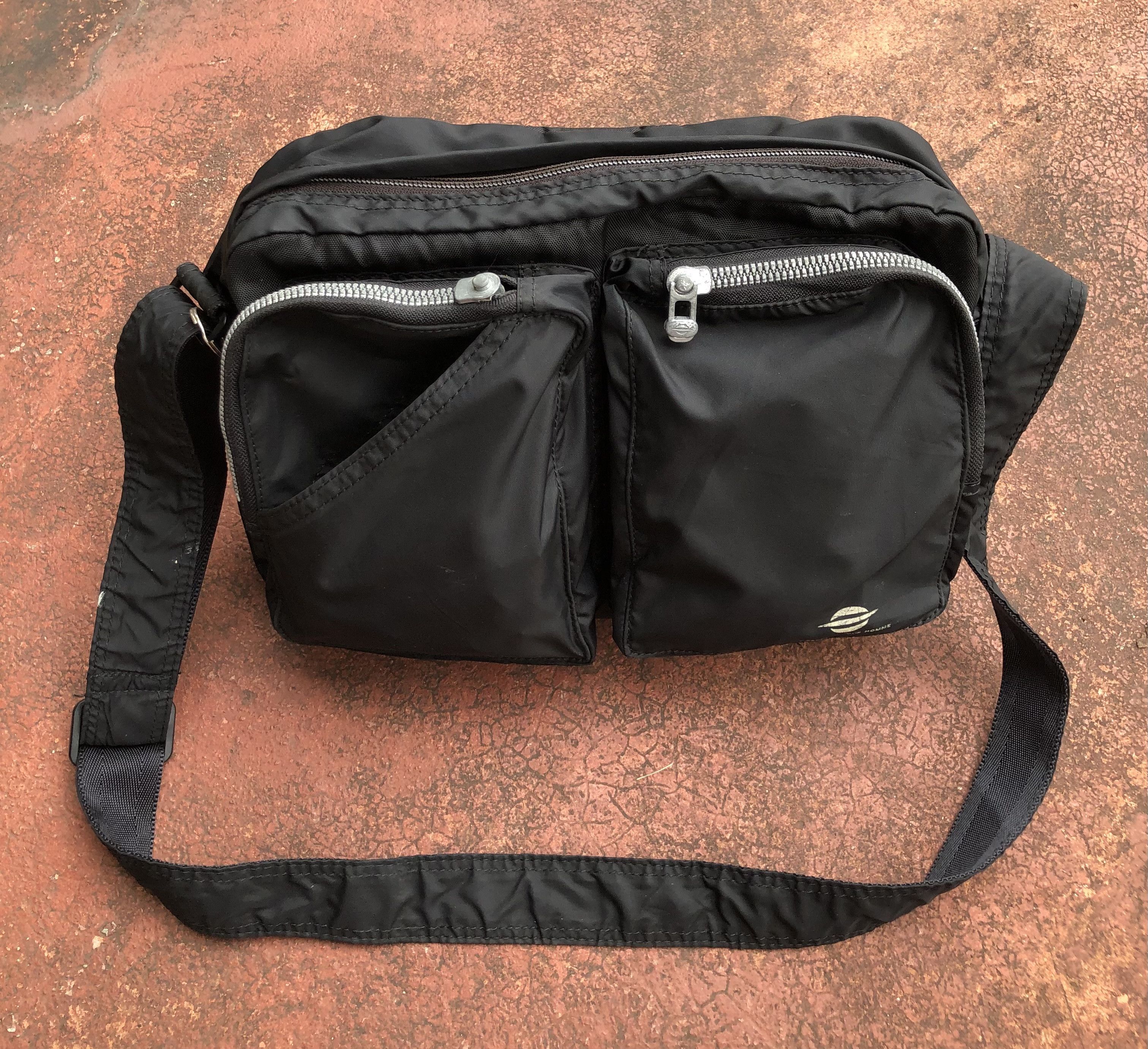 Yohji Yamamoto RARE🔥VINTAGE YOHJI Y’SACCS + POUR HOMME SMALL MESSENGER BAG Size ONE SIZE - 2 Thumbnail
