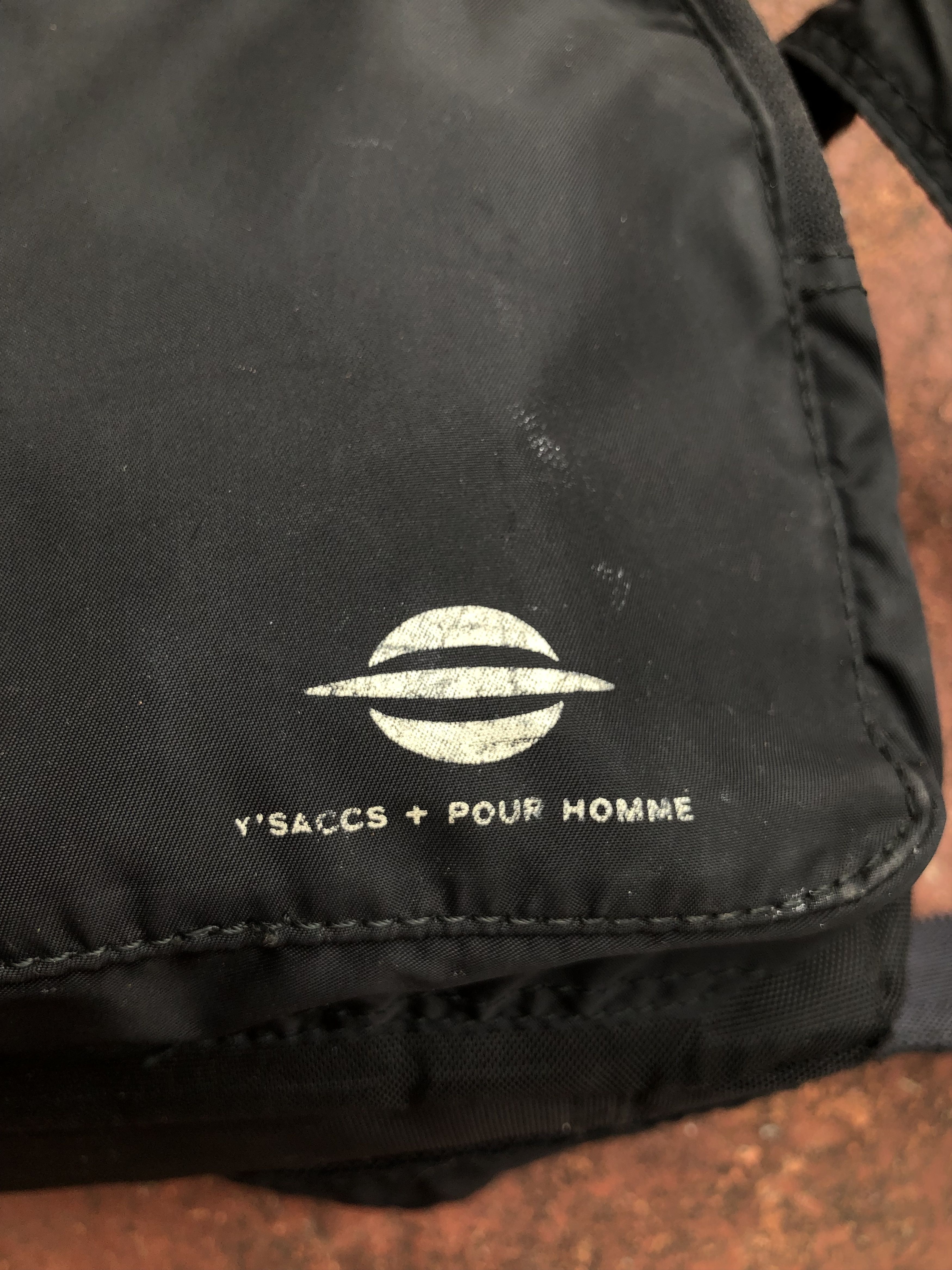 Yohji Yamamoto RARE🔥VINTAGE YOHJI Y’SACCS + POUR HOMME SMALL MESSENGER BAG Size ONE SIZE - 5 Thumbnail