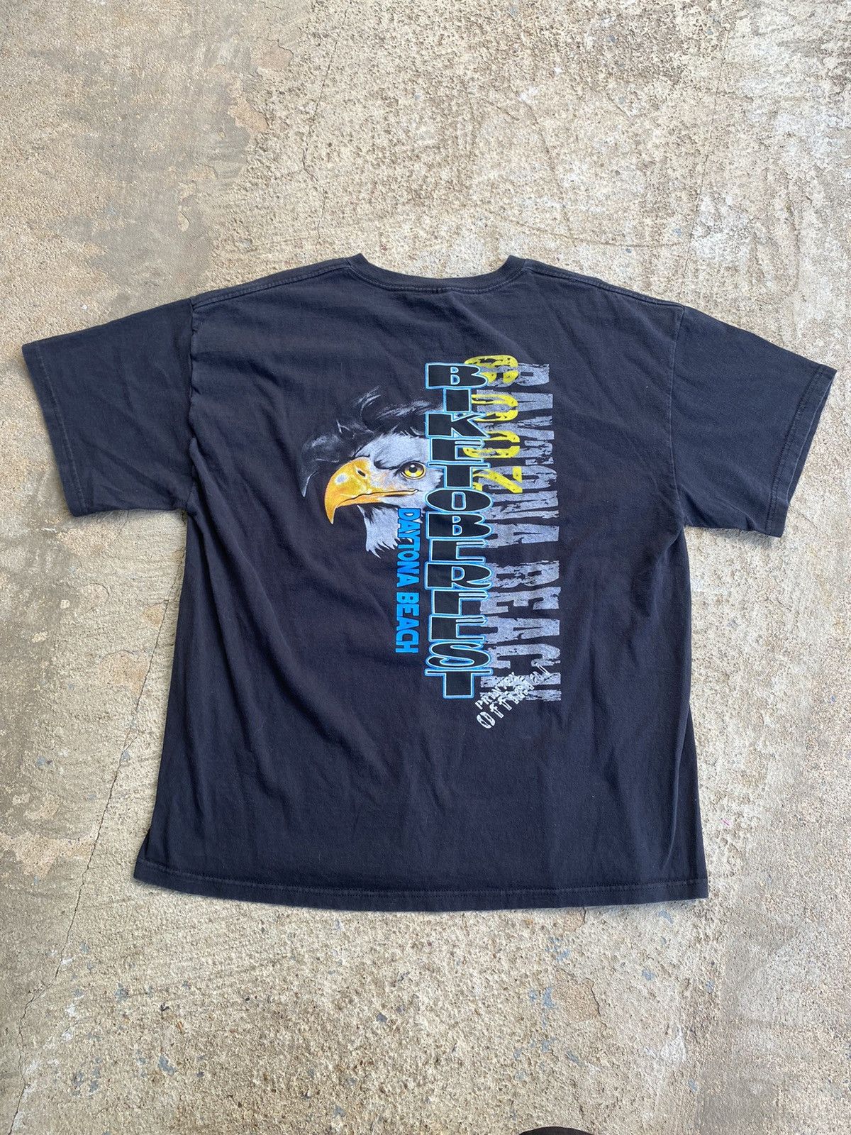 Harley Davidson × Vintage Vintage Y2K Harley Biker Fest Daytona Beach Eagle Shirt Size US XL / EU 56 / 4 - 1 Thumbnail