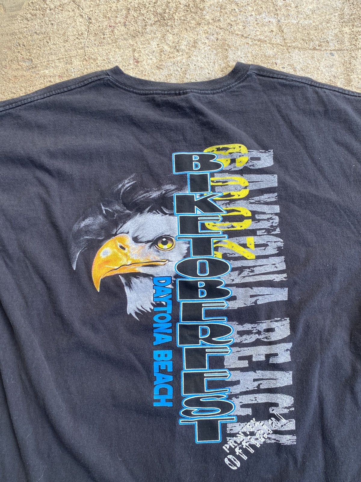 Harley Davidson × Vintage Vintage Y2K Harley Biker Fest Daytona Beach Eagle Shirt Size US XL / EU 56 / 4 - 2 Thumbnail