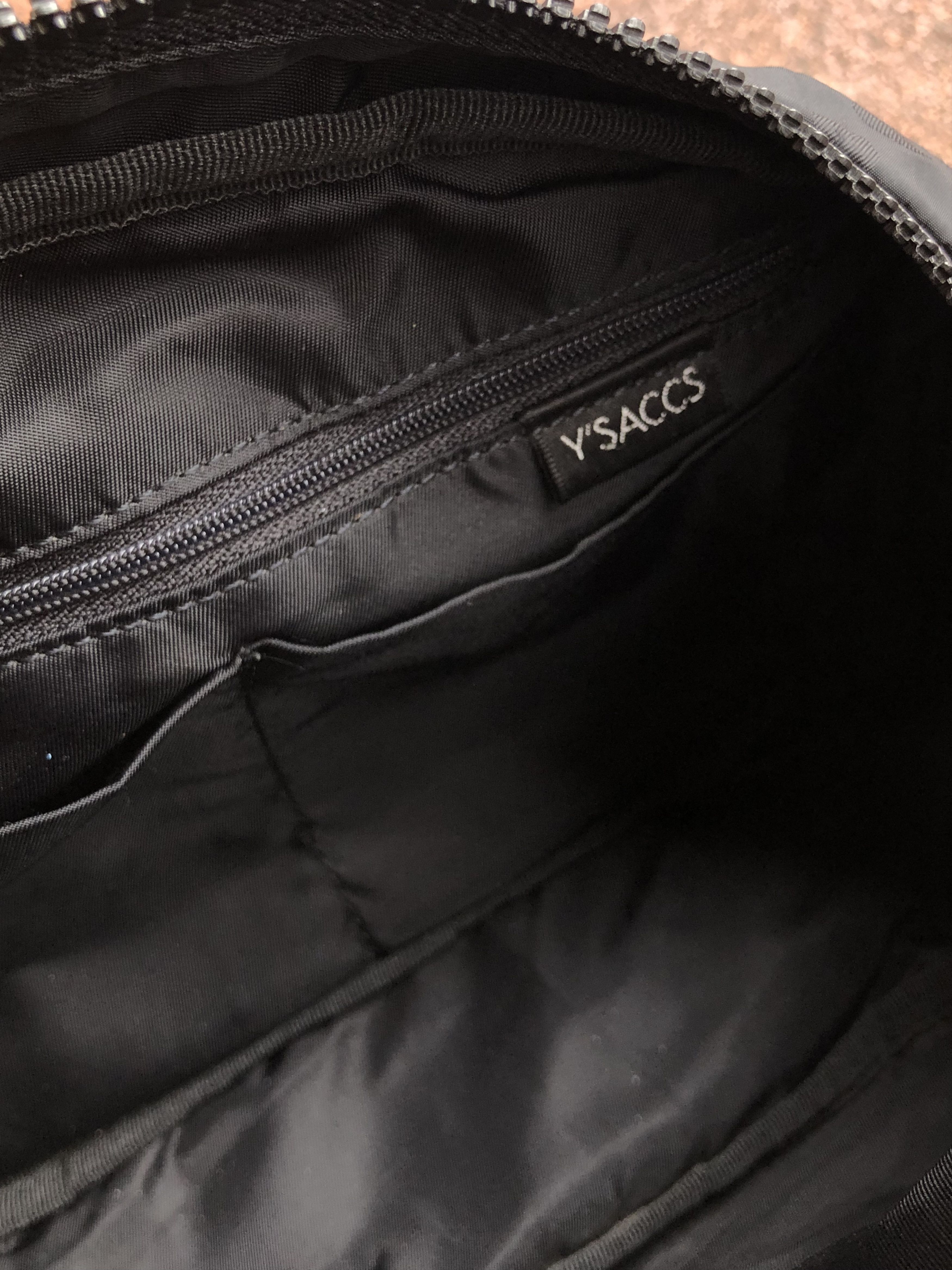 Yohji Yamamoto RARE🔥VINTAGE YOHJI Y’SACCS POLKA DOTS SPELL OUT SLING BAG Size ONE SIZE - 15 Thumbnail