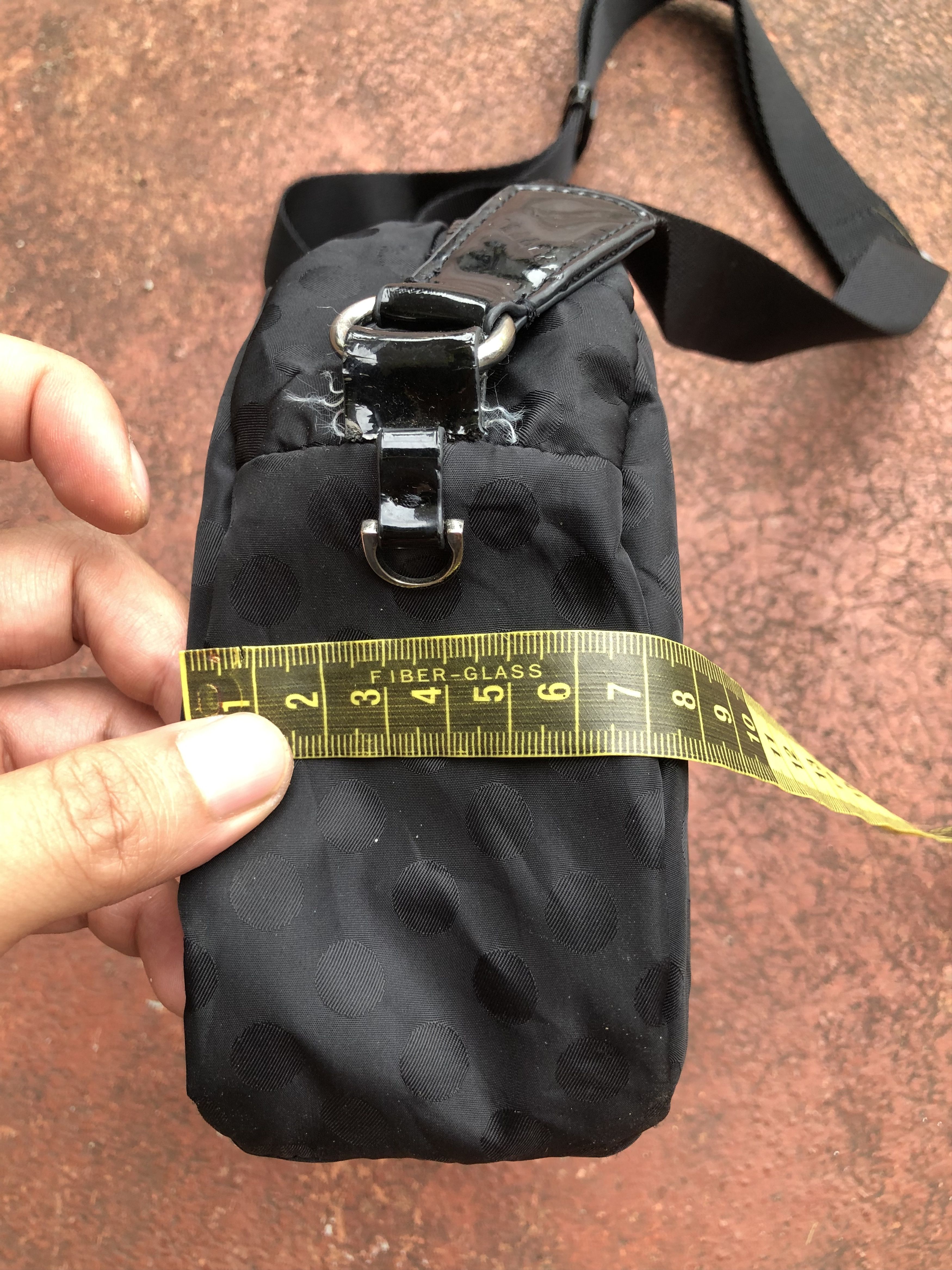 Yohji Yamamoto RARE🔥VINTAGE YOHJI Y’SACCS POLKA DOTS SPELL OUT SLING BAG Size ONE SIZE - 20 Thumbnail