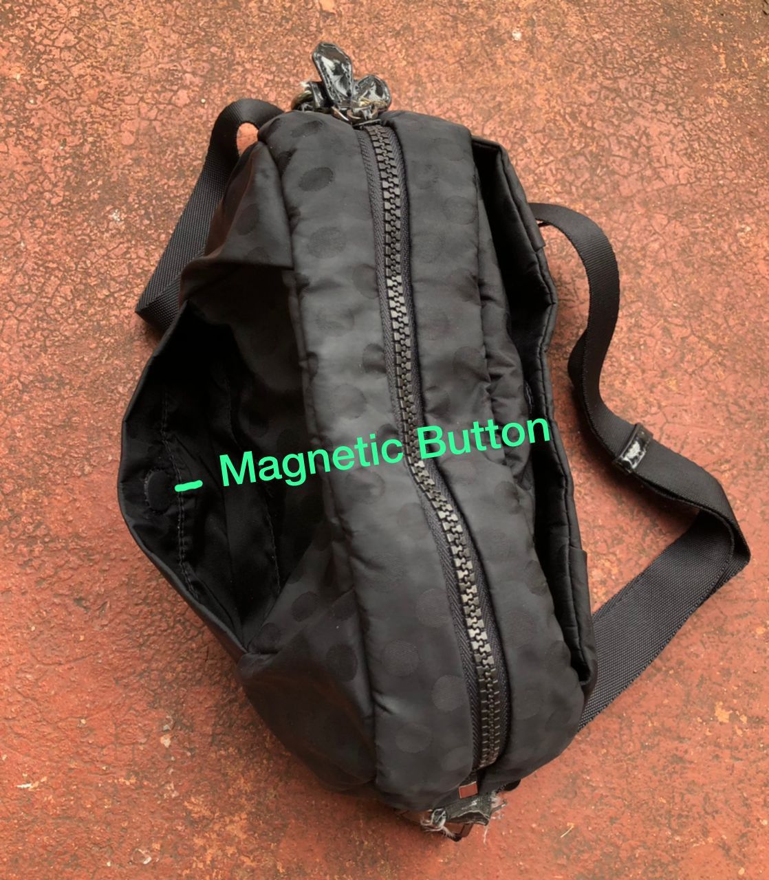 Yohji Yamamoto RARE🔥VINTAGE YOHJI Y’SACCS POLKA DOTS SPELL OUT SLING BAG Size ONE SIZE - 8 Thumbnail