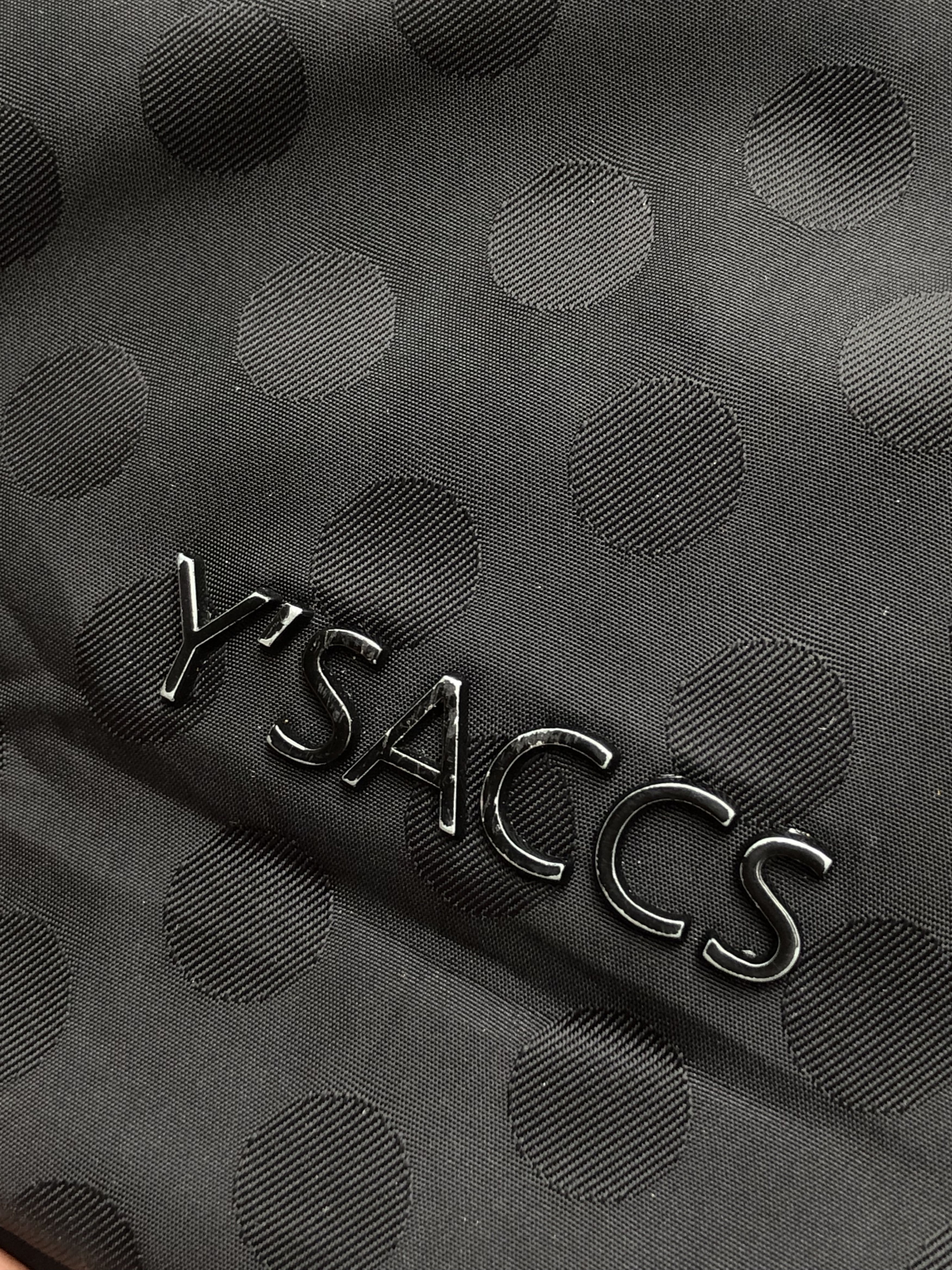 Yohji Yamamoto RARE🔥VINTAGE YOHJI Y’SACCS POLKA DOTS SPELL OUT SLING BAG Size ONE SIZE - 10 Thumbnail