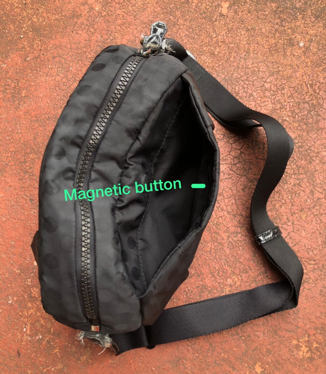 Yohji Yamamoto RARE🔥VINTAGE YOHJI Y’SACCS POLKA DOTS SPELL OUT SLING BAG Size ONE SIZE - 7 Thumbnail