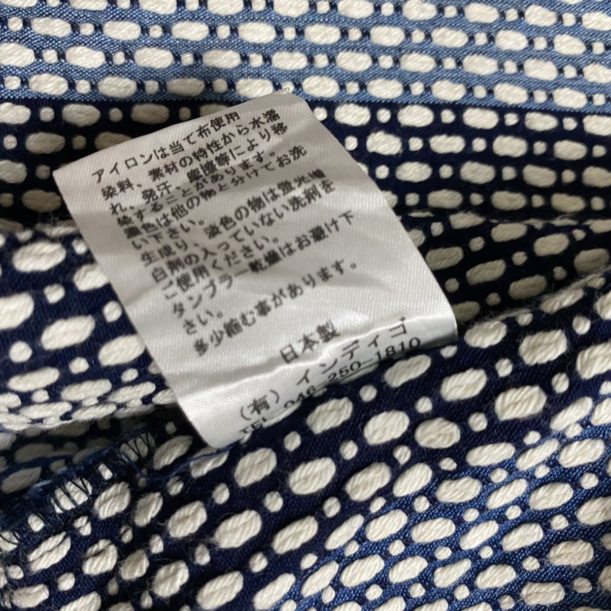 Blue Blue Japan × Indigo Indigo Sashiko Boro Jacket Size L / US 10 / IT 46 - 14 Thumbnail