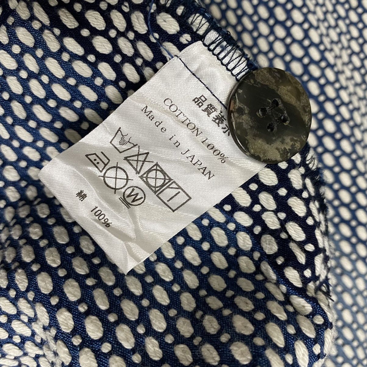 Blue Blue Japan × Indigo Indigo Sashiko Boro Jacket Size L / US 10 / IT 46 - 13 Thumbnail