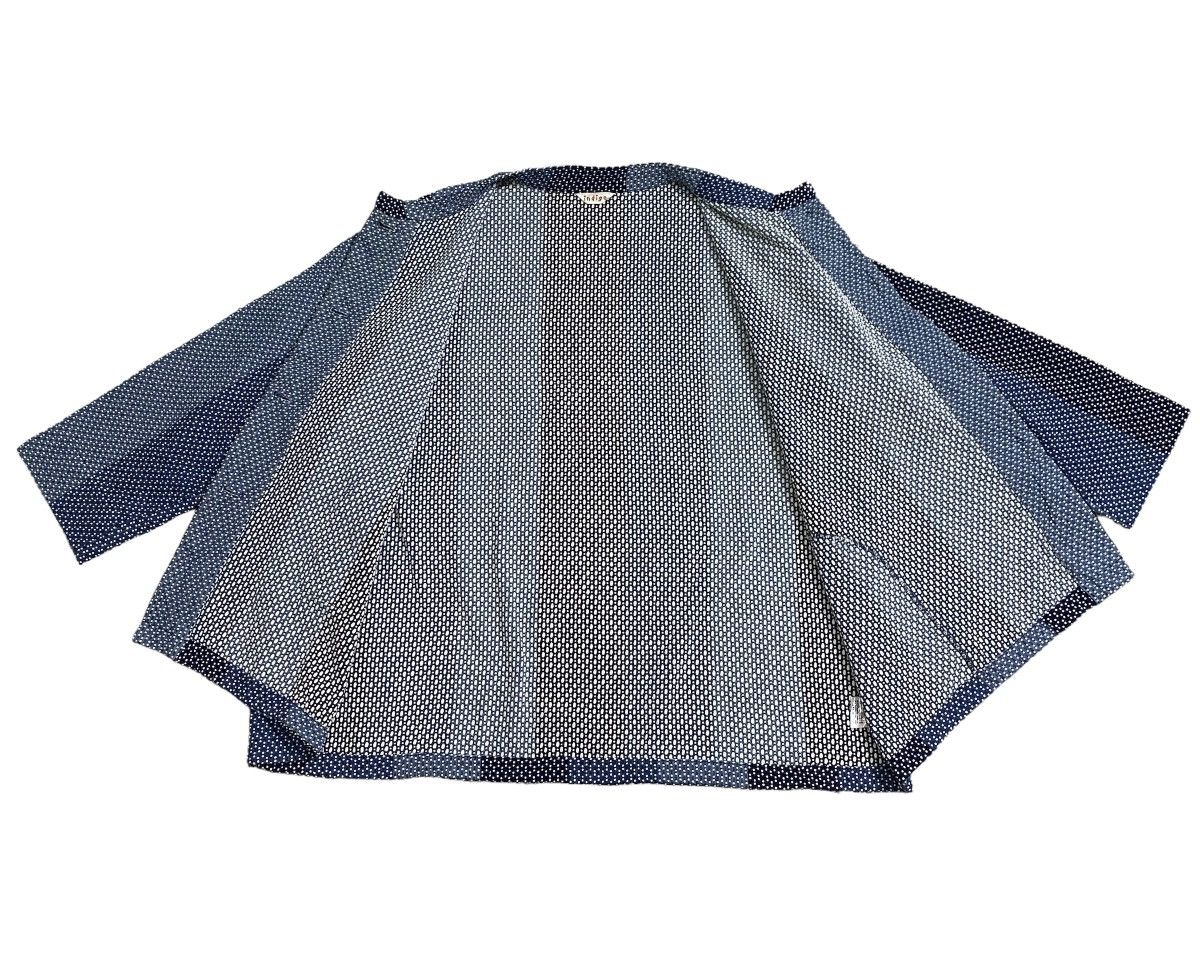 Blue Blue Japan × Indigo Indigo Sashiko Boro Jacket Size L / US 10 / IT 46 - 6 Thumbnail