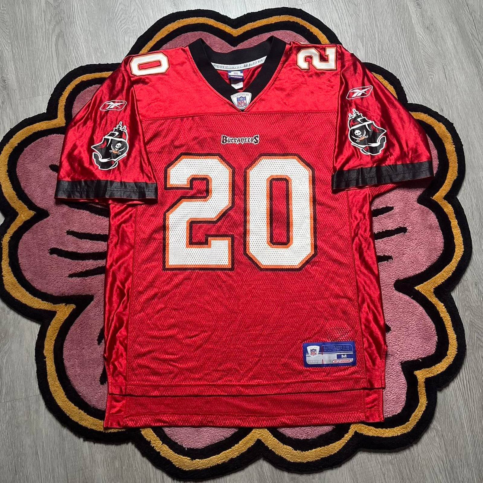 Vintage Tampa Bay Buccaneers Ronde Barber 20 Jersey Reebok 