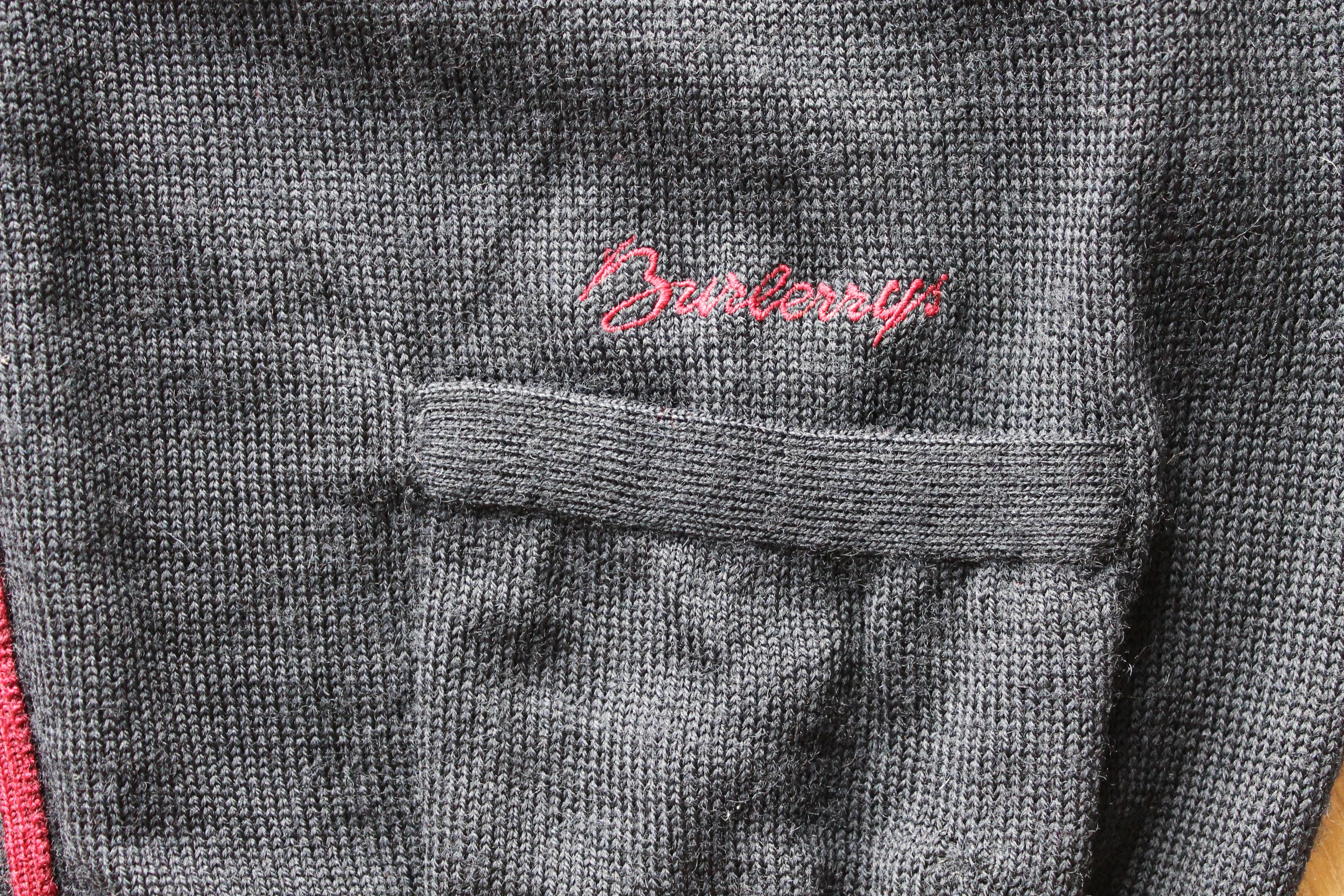 Burberry Vintage Burberry cardigan Size US L / EU 52-54 / 3 - 4 Thumbnail