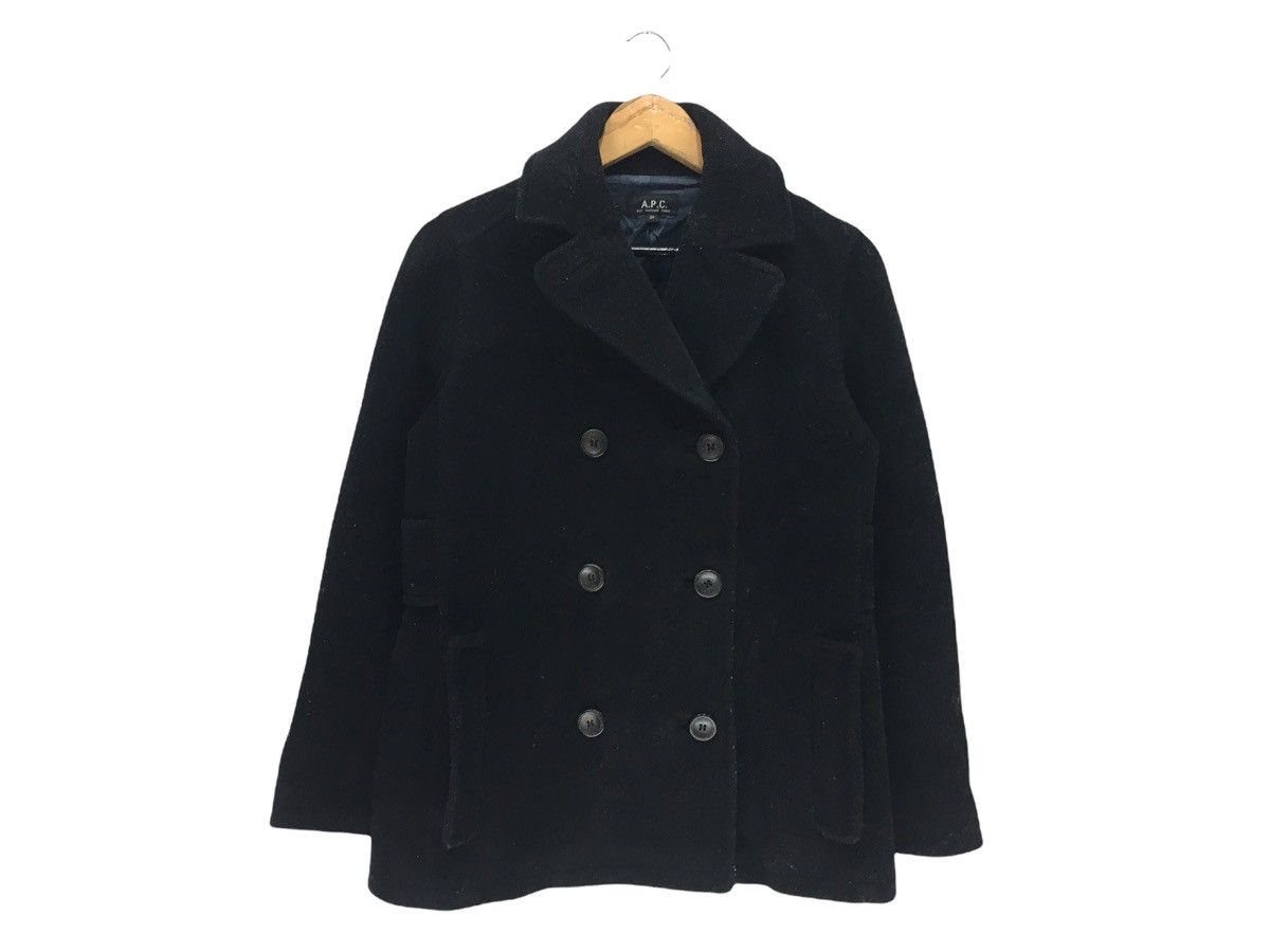 A.P.C. Vintage A.P.C Double Breasted Wool Jacket Size US S / EU 44-46 / 1 - 1 Thumbnail