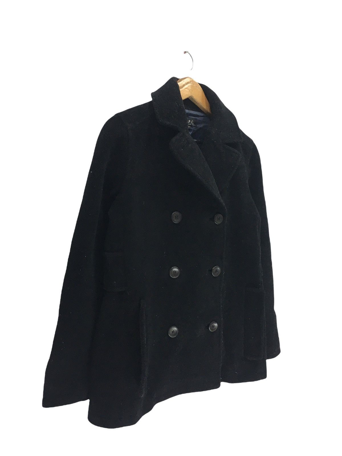 A.P.C. Vintage A.P.C Double Breasted Wool Jacket Size US S / EU 44-46 / 1 - 4 Thumbnail
