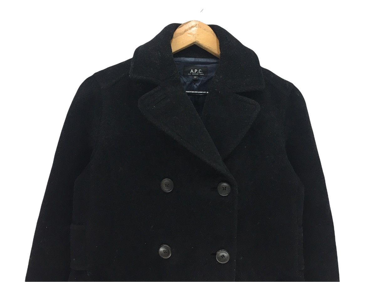 A.P.C. Vintage A.P.C Double Breasted Wool Jacket Size US S / EU 44-46 / 1 - 2 Thumbnail