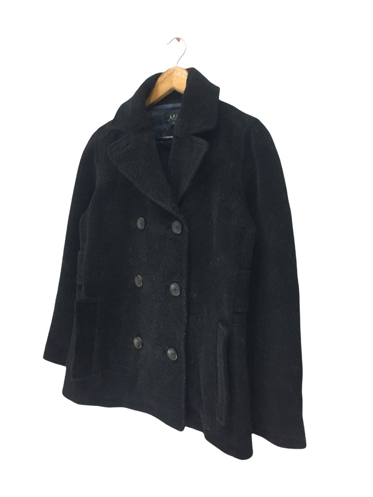 A.P.C. Vintage A.P.C Double Breasted Wool Jacket Size US S / EU 44-46 / 1 - 5 Thumbnail