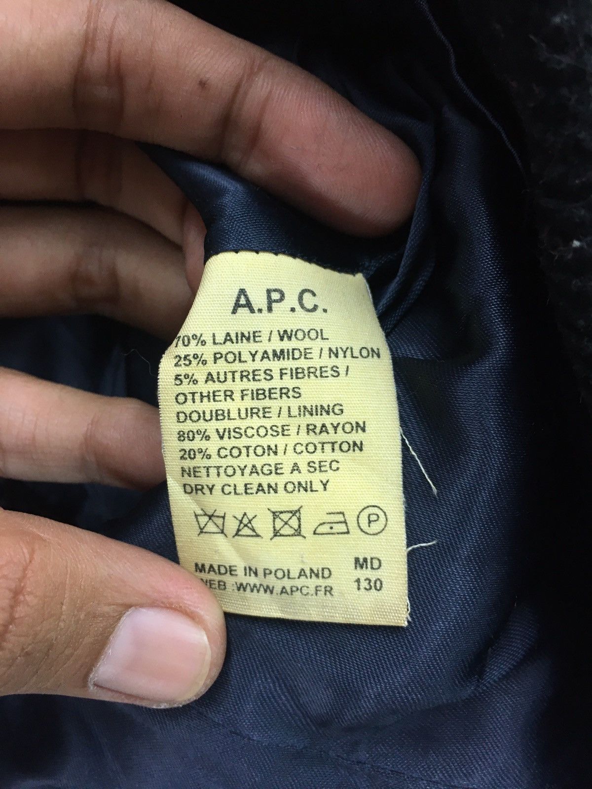 A.P.C. Vintage A.P.C Double Breasted Wool Jacket Size US S / EU 44-46 / 1 - 9 Thumbnail