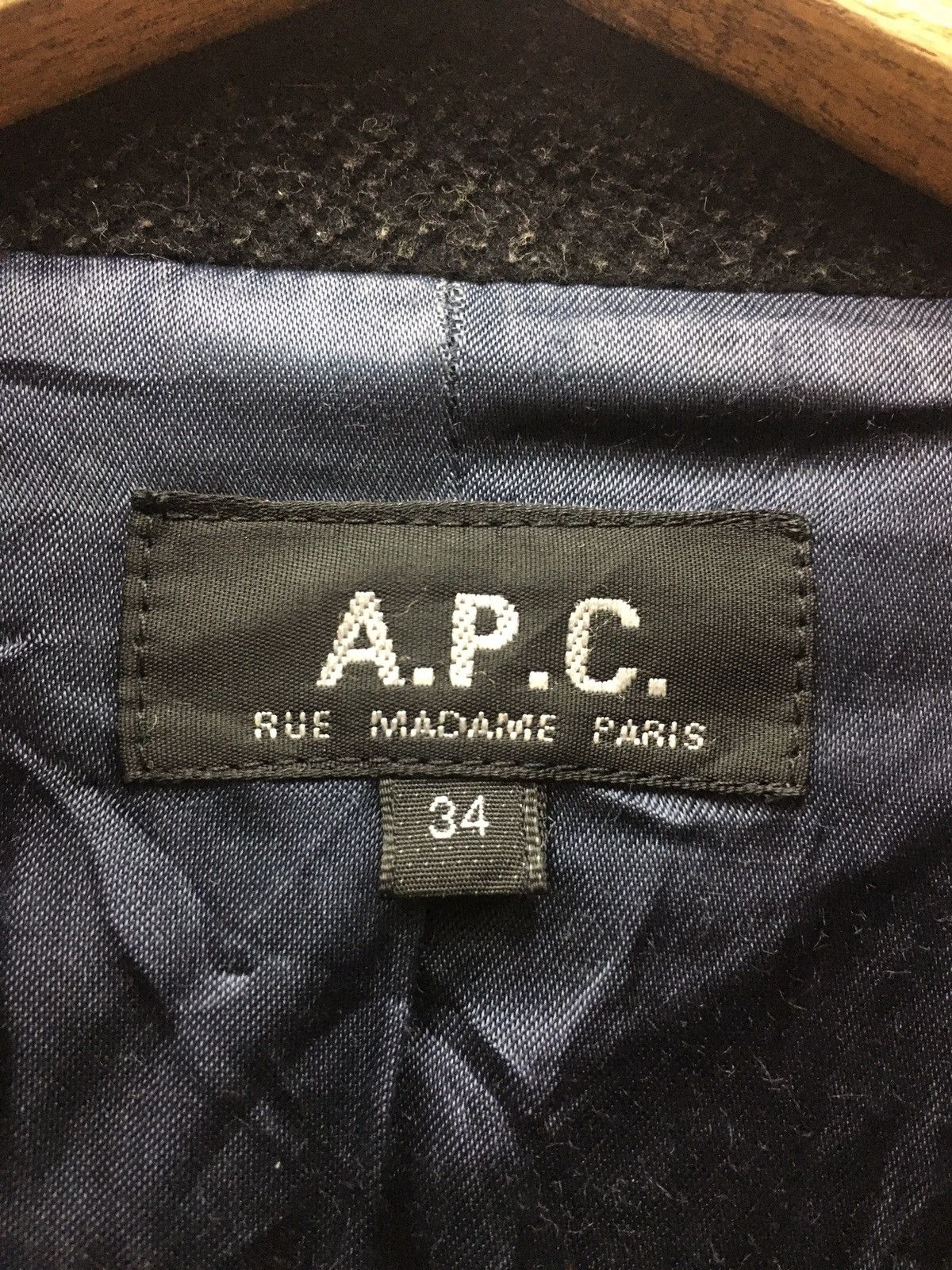 A.P.C. Vintage A.P.C Double Breasted Wool Jacket Size US S / EU 44-46 / 1 - 8 Thumbnail