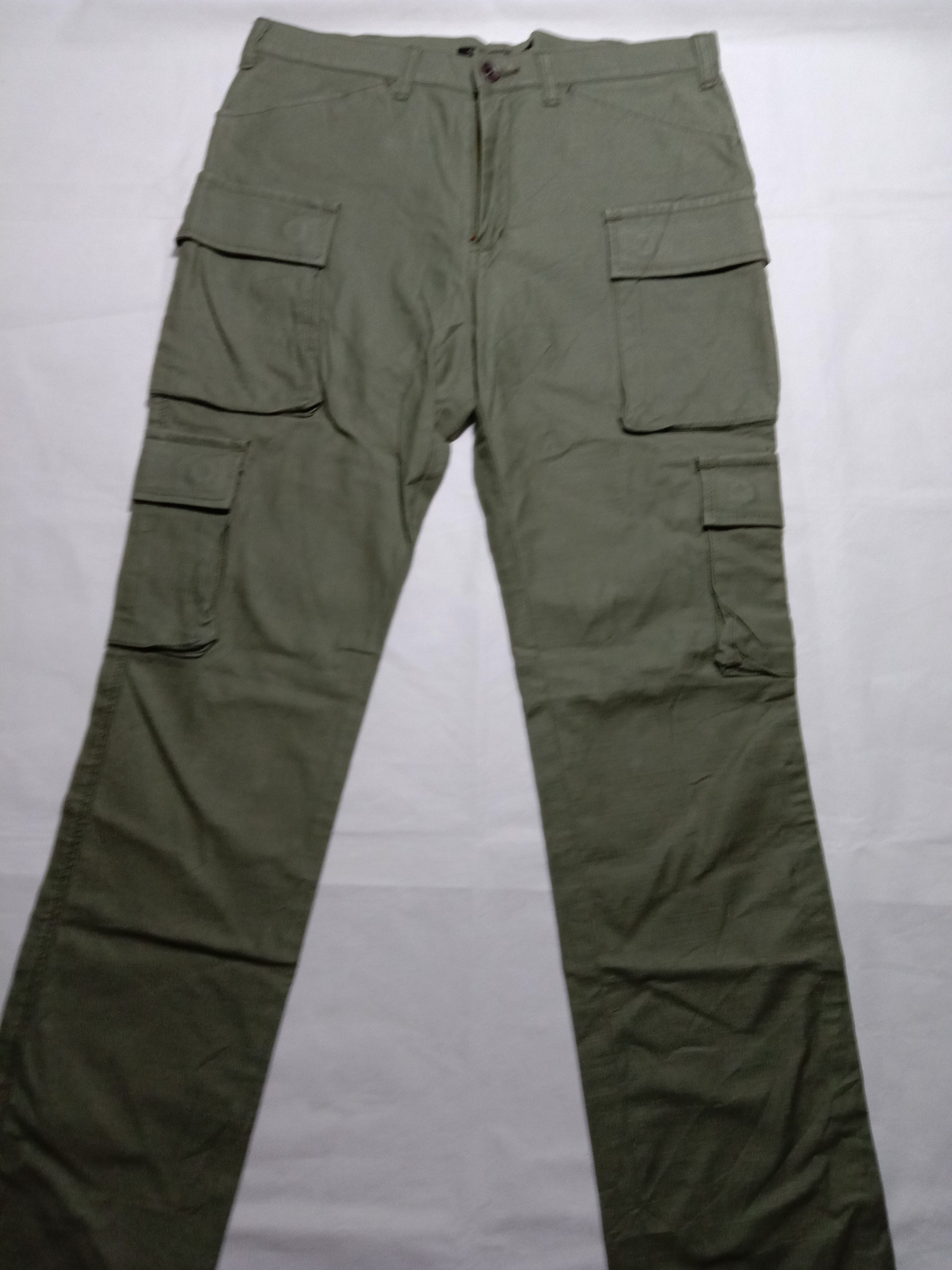 Japanese Brand Ships X Studio Oribe Bush Cargo Tactical Pant Stretch Slim Size US 30 / EU 46 - 2 Thumbnail